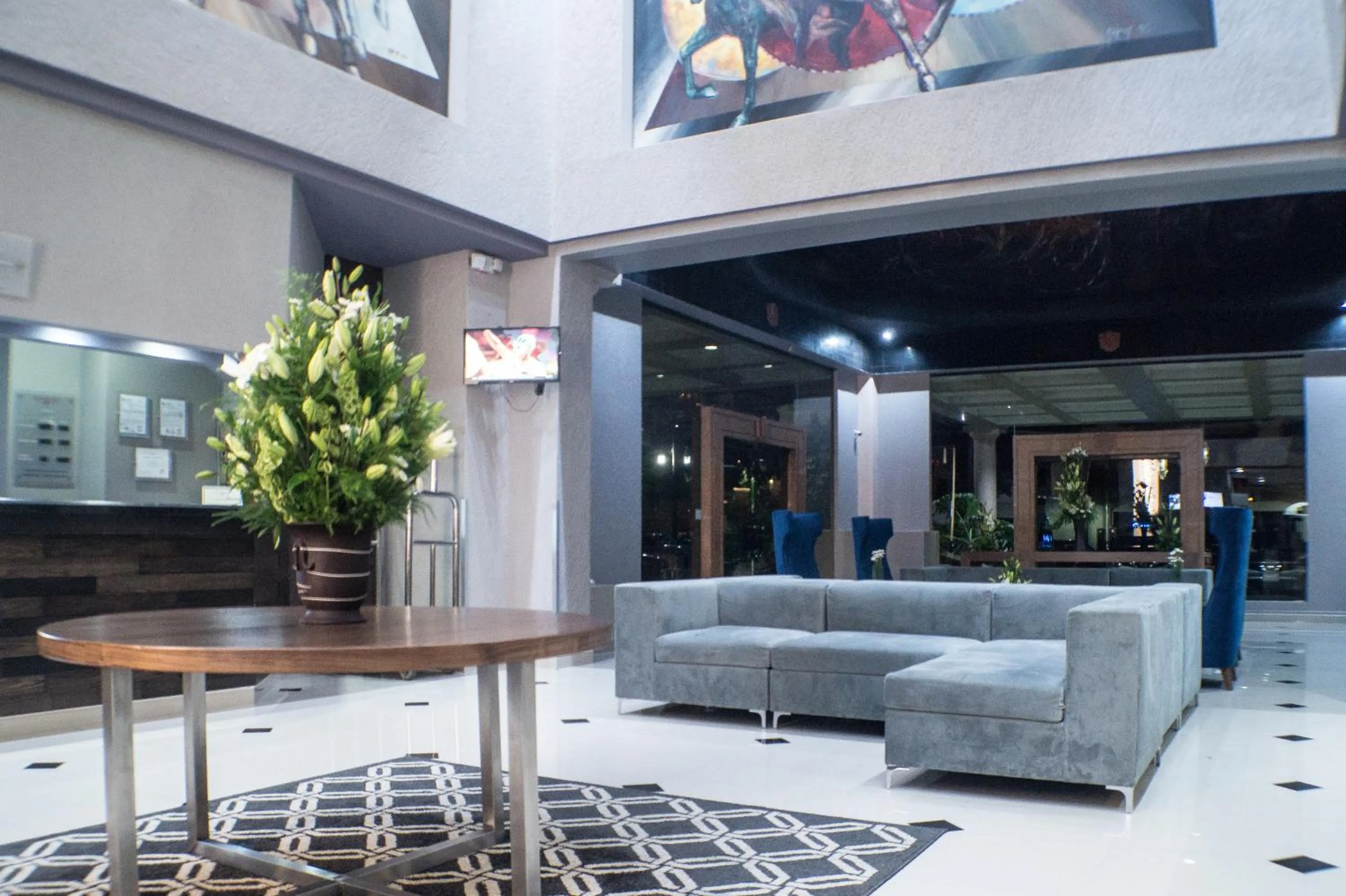 Lobby or reception in Pueblo Amigo Hotel Plaza y Casino