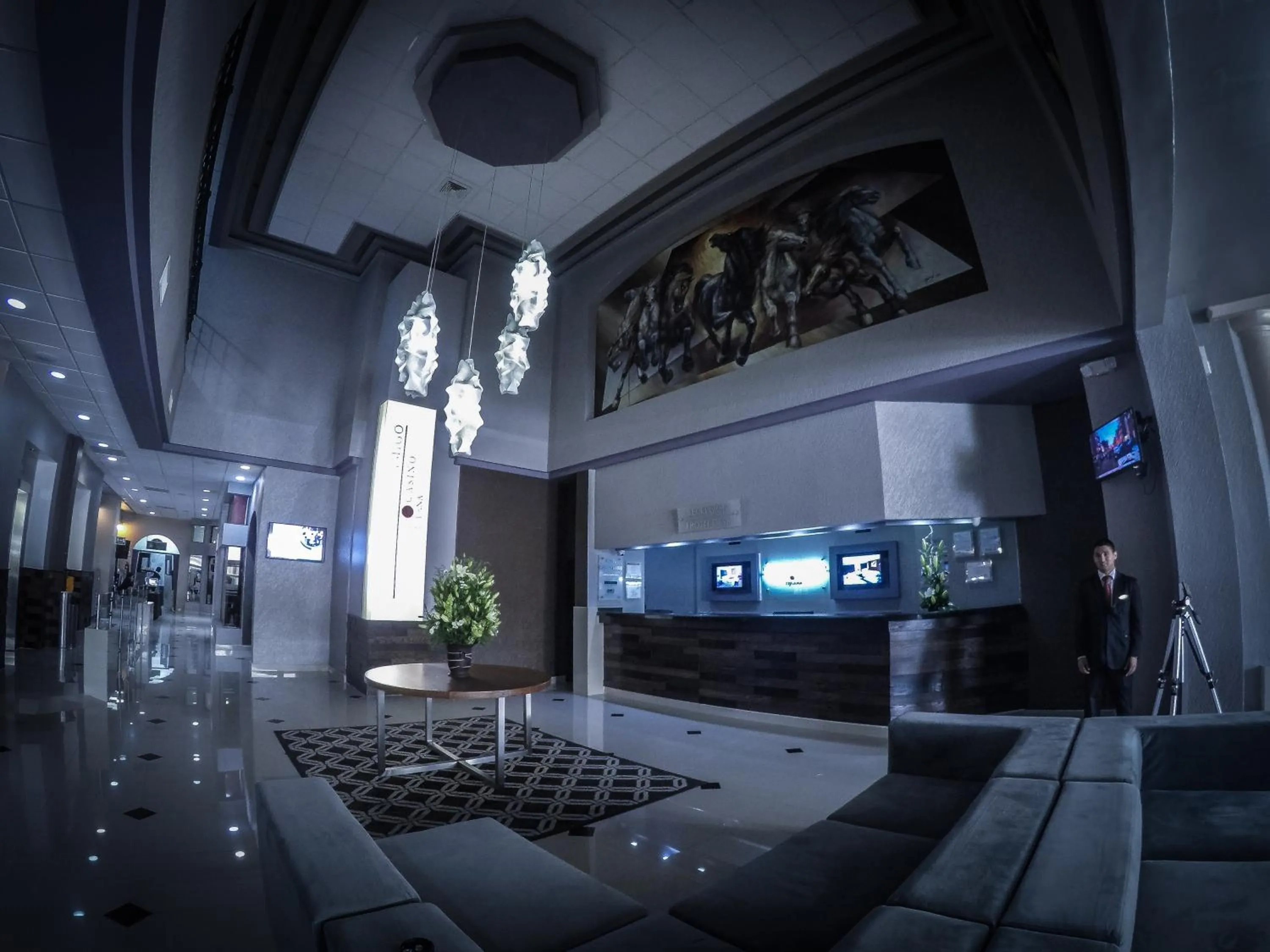 Lobby or reception in Pueblo Amigo Hotel Plaza y Casino