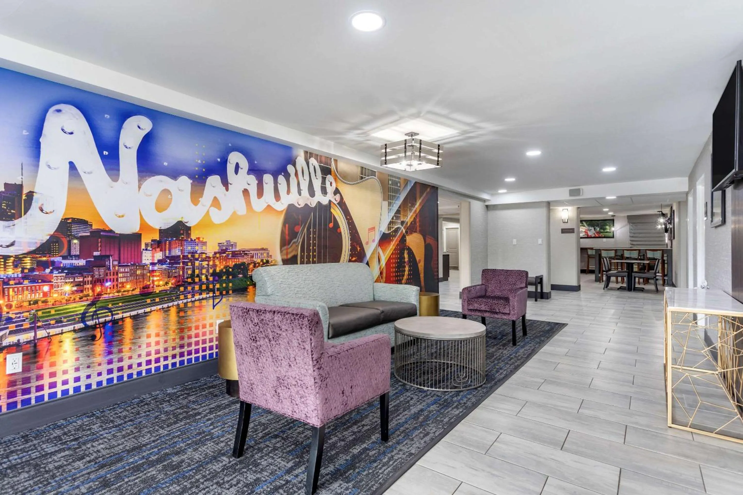 Lobby or reception in Comfort Inn Nashville - Opryland Area
