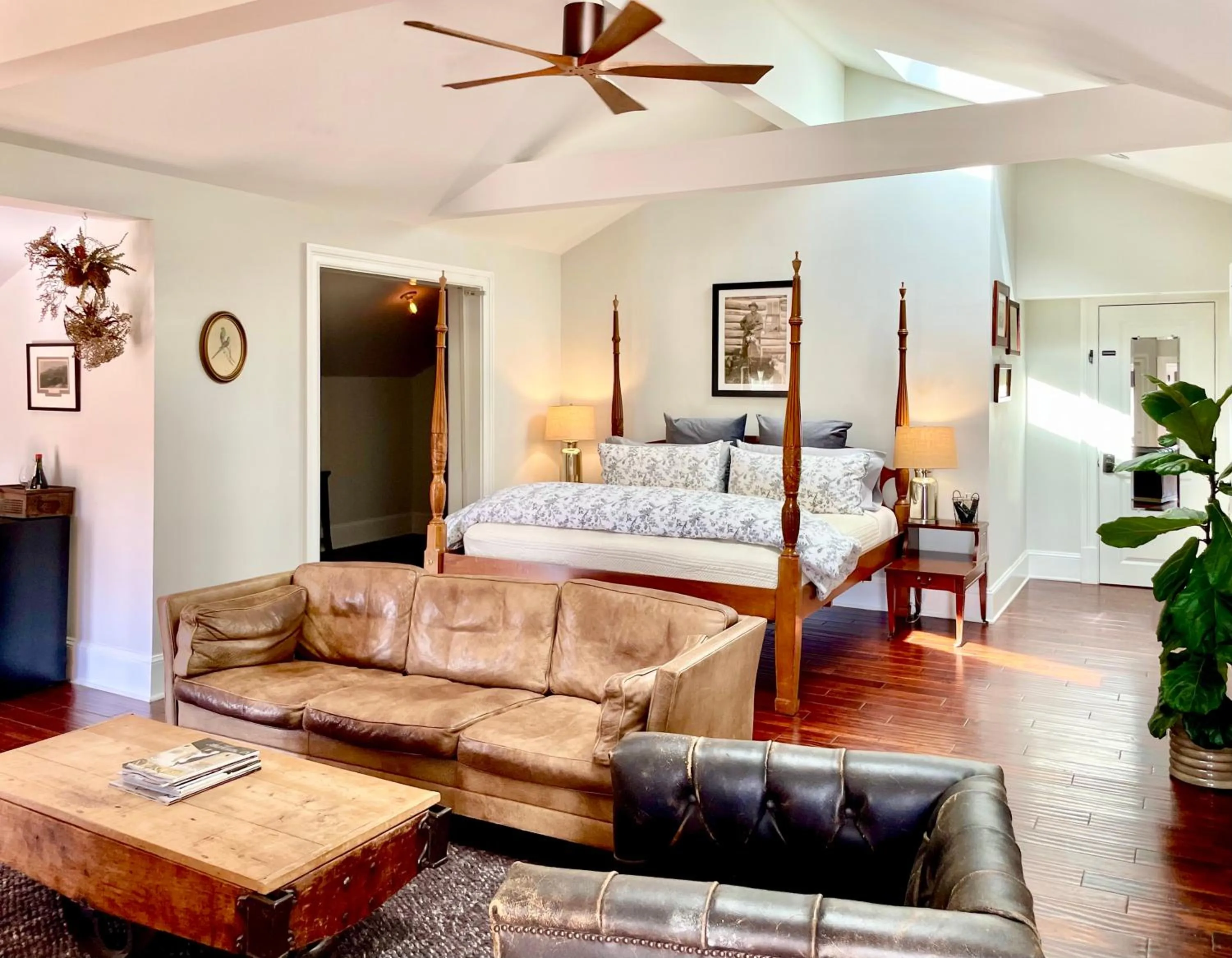 Seating area in Wm. Farmer and Sons