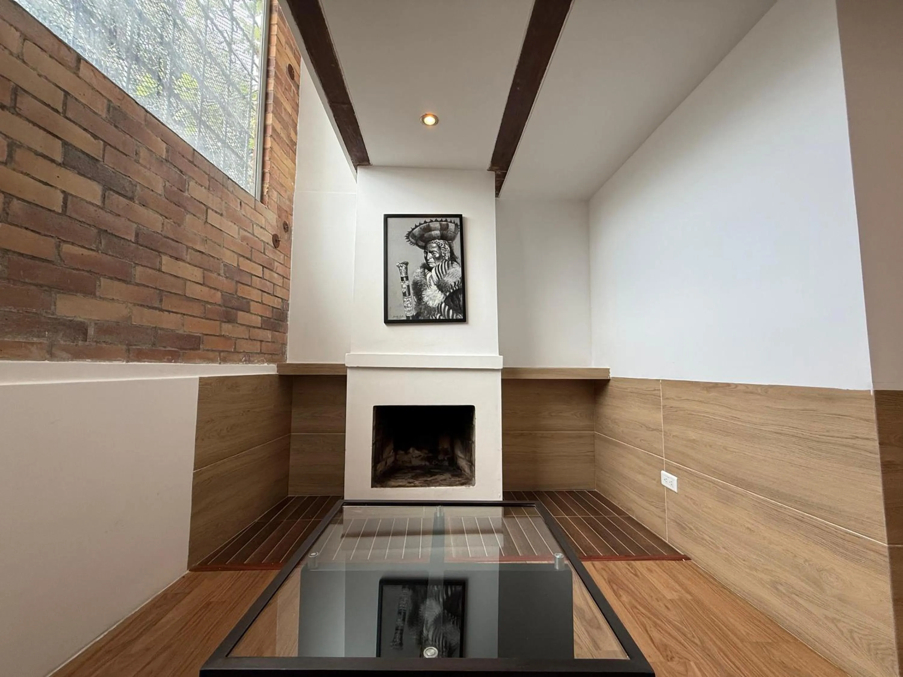 Living room in Apartaestudios La Candelaria