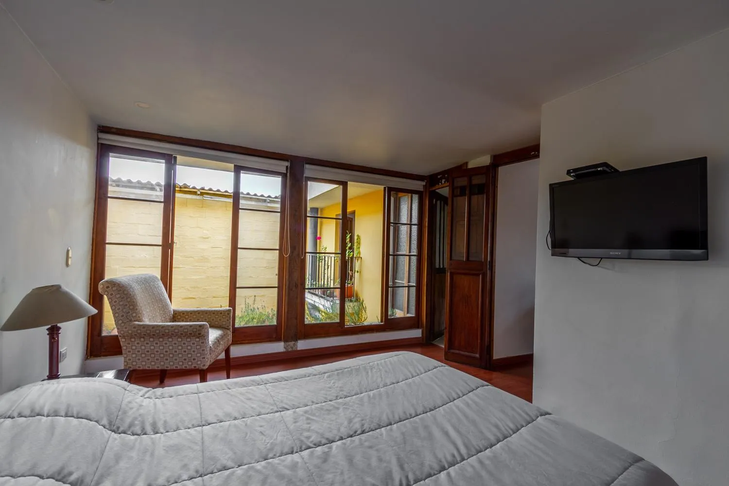 Bed in Apartaestudios La Candelaria