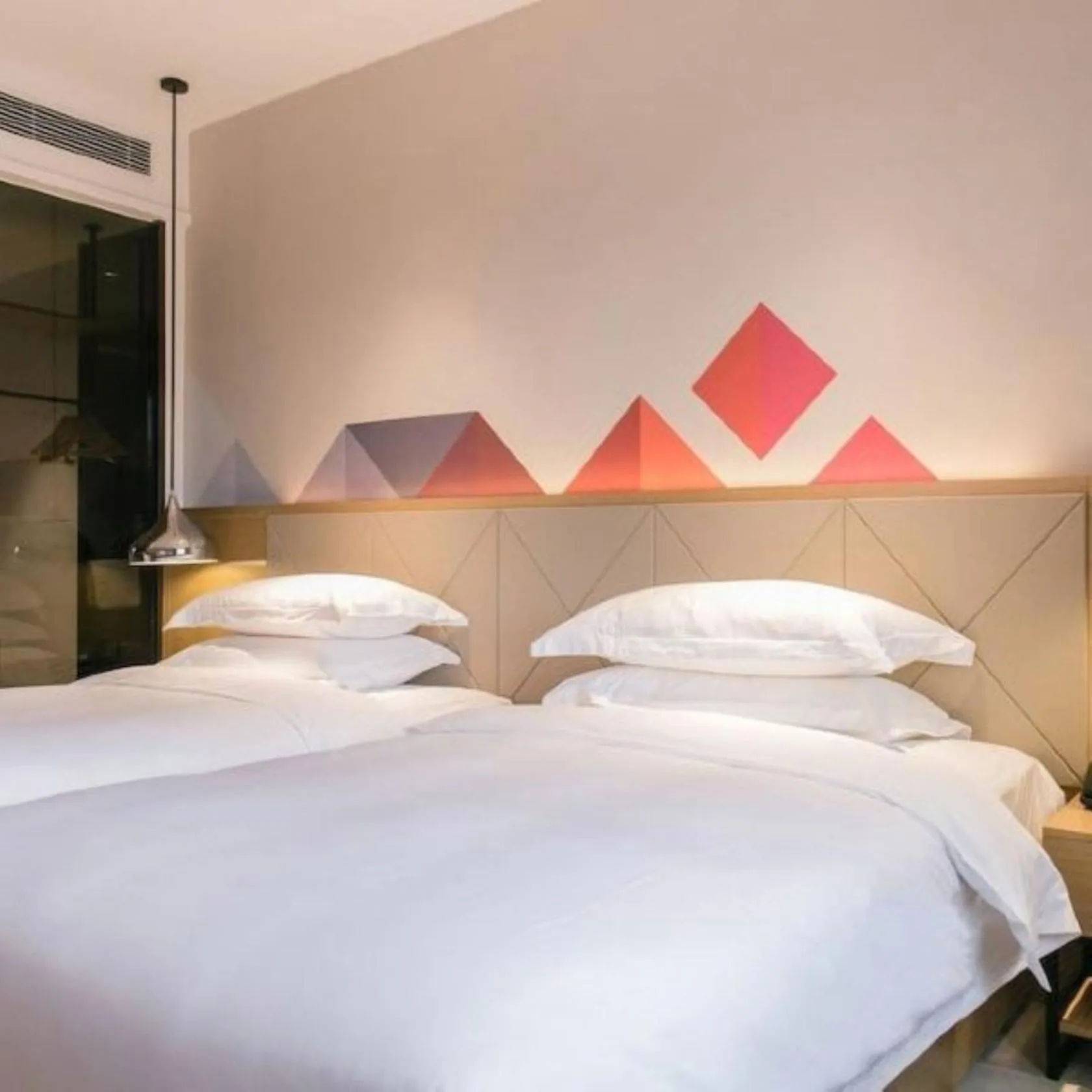 Bed in Borrman International Hotel Canton Tower Chigang Metro Station Flagship Branch