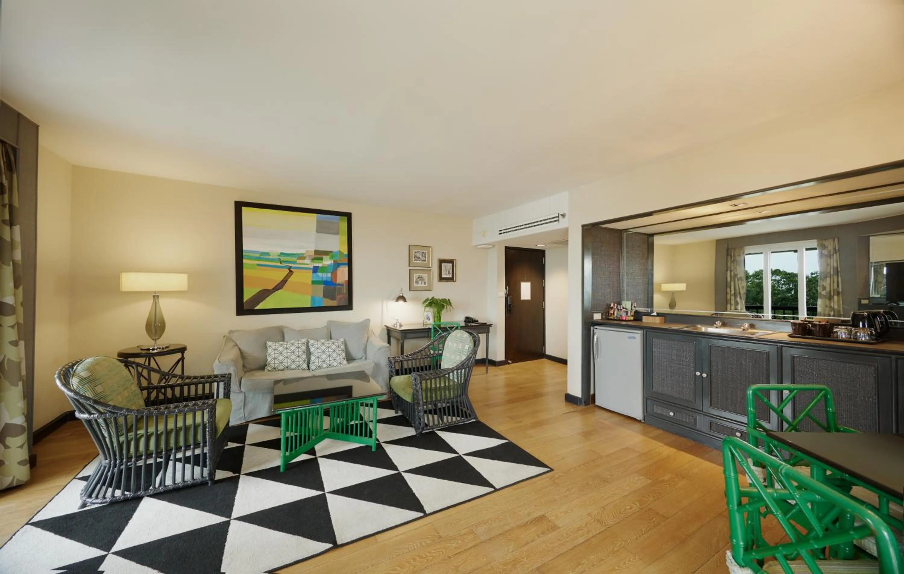 Living room in Siam Bayshore Resort Pattaya