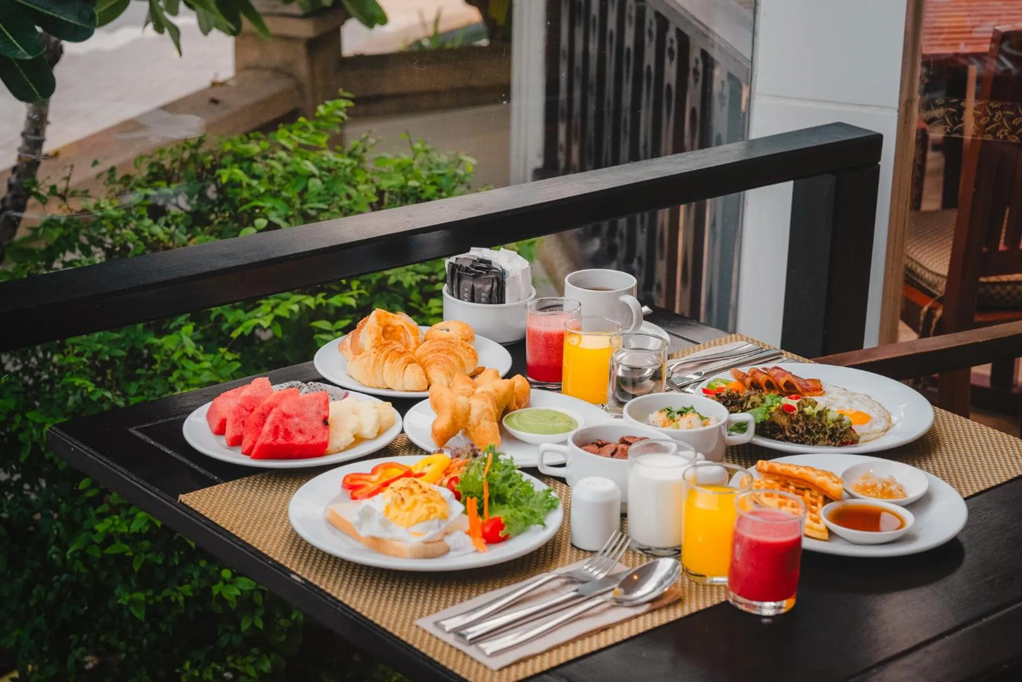 Breakfast in Siam Bayshore Resort Pattaya