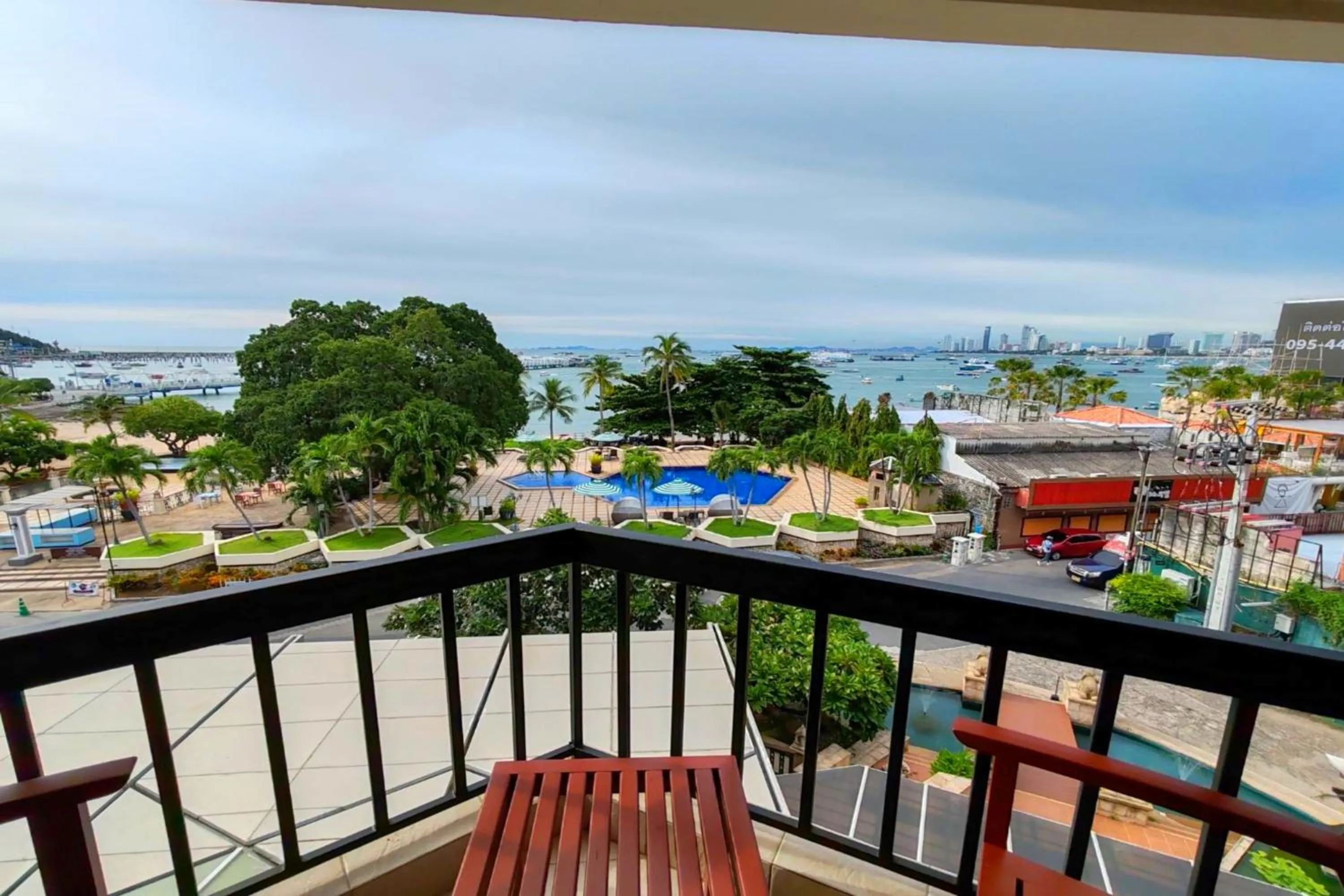 Sea view in Siam Bayshore Resort Pattaya