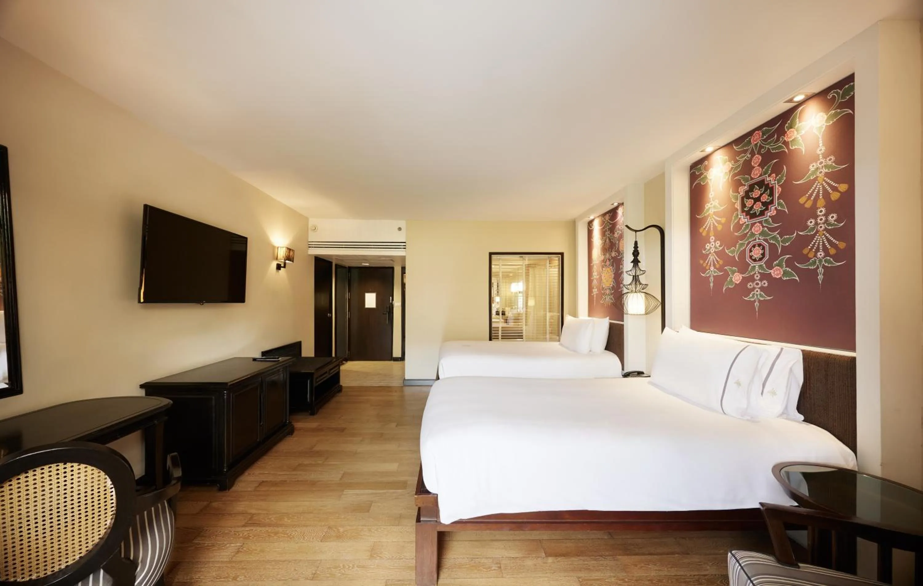 Bed in Siam Bayshore Resort Pattaya