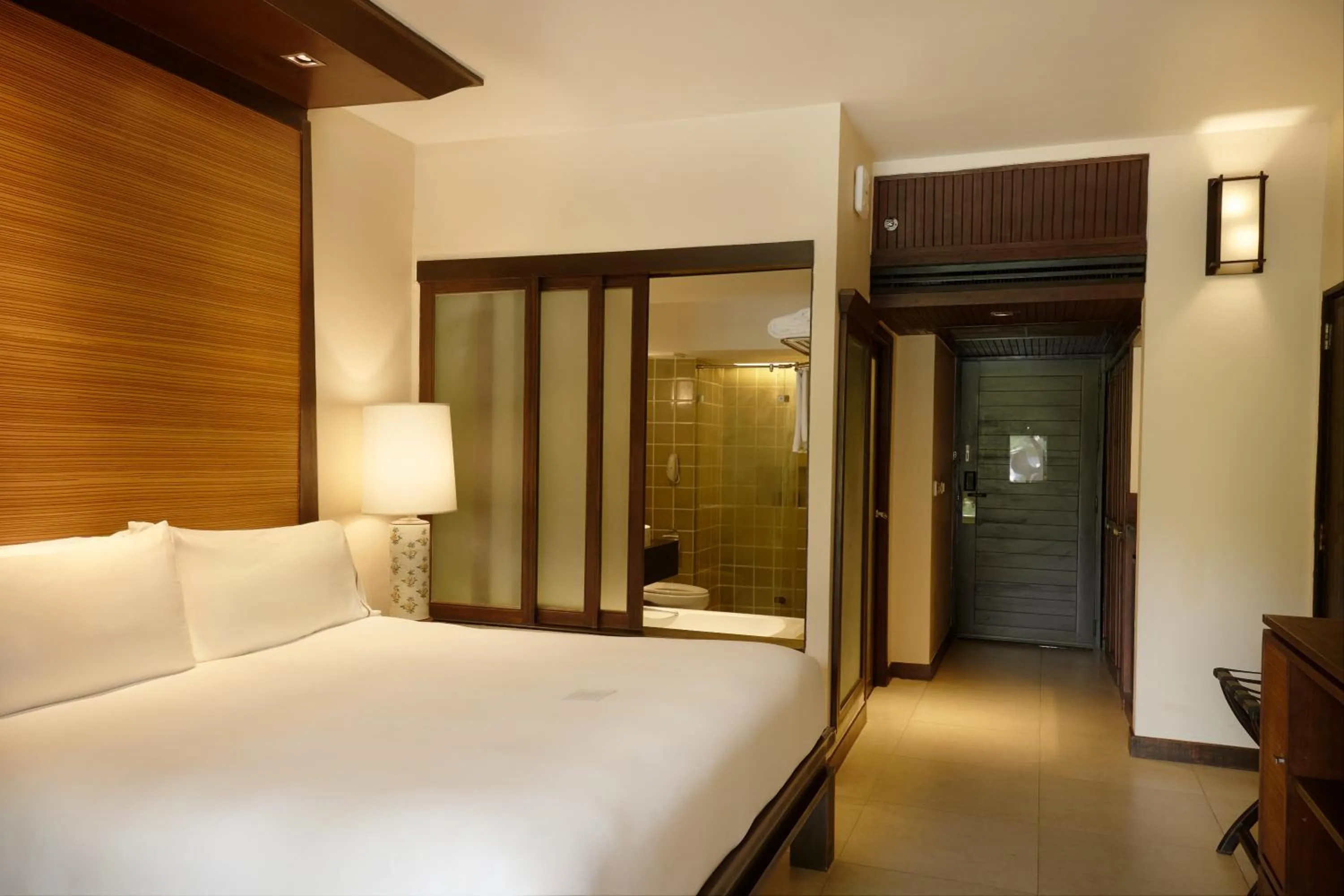 Bed in Siam Bayshore Resort Pattaya