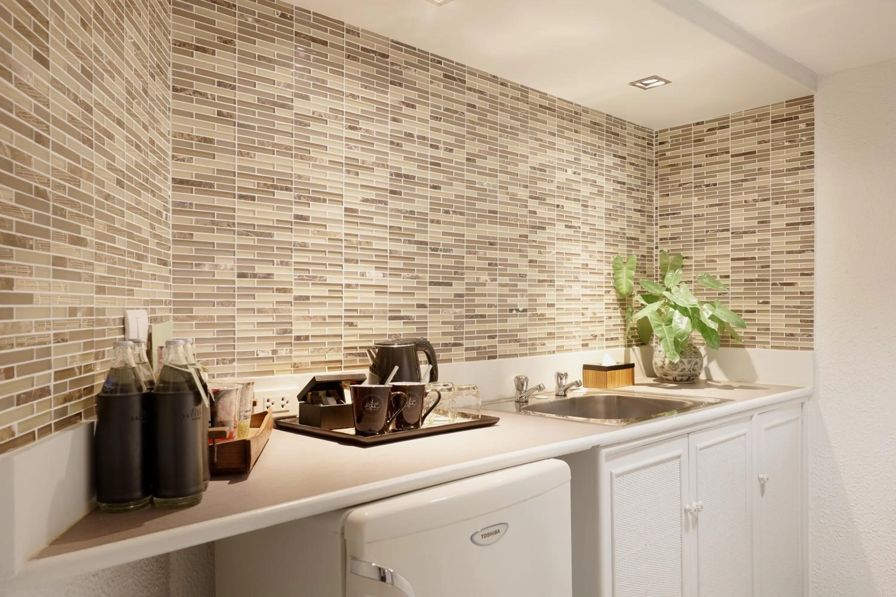 kitchen in Siam Bayshore Resort Pattaya