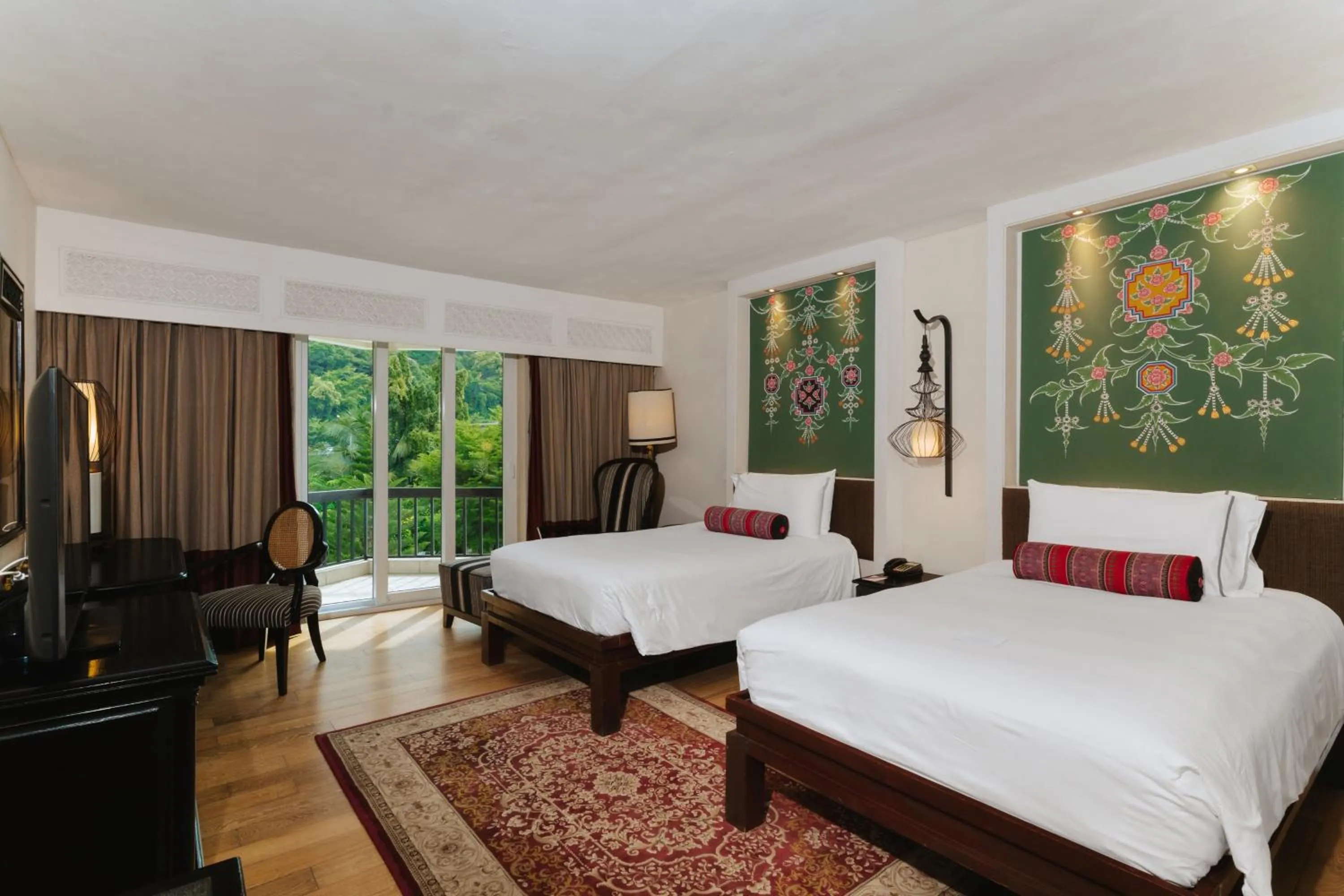 Bed in Siam Bayshore Resort Pattaya