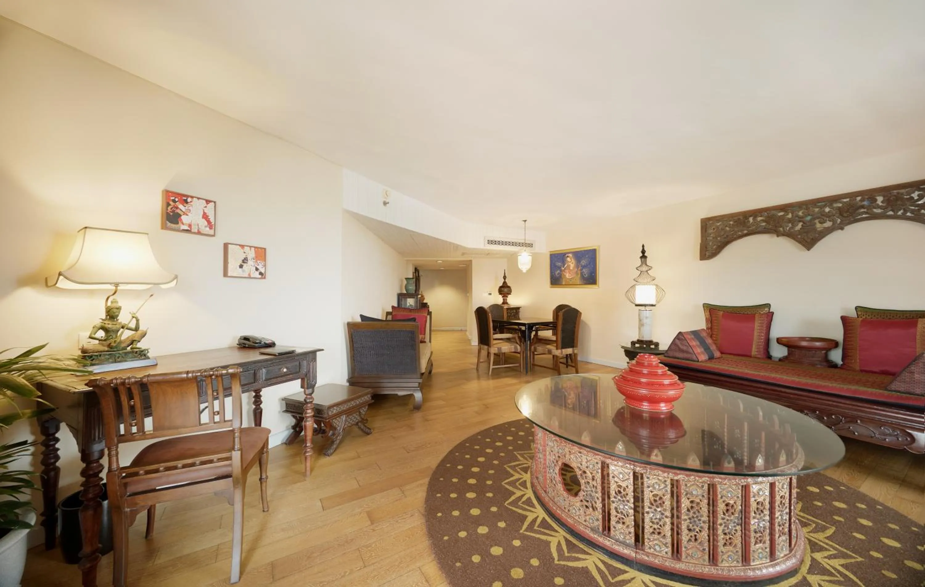 Living room in Siam Bayshore Resort Pattaya