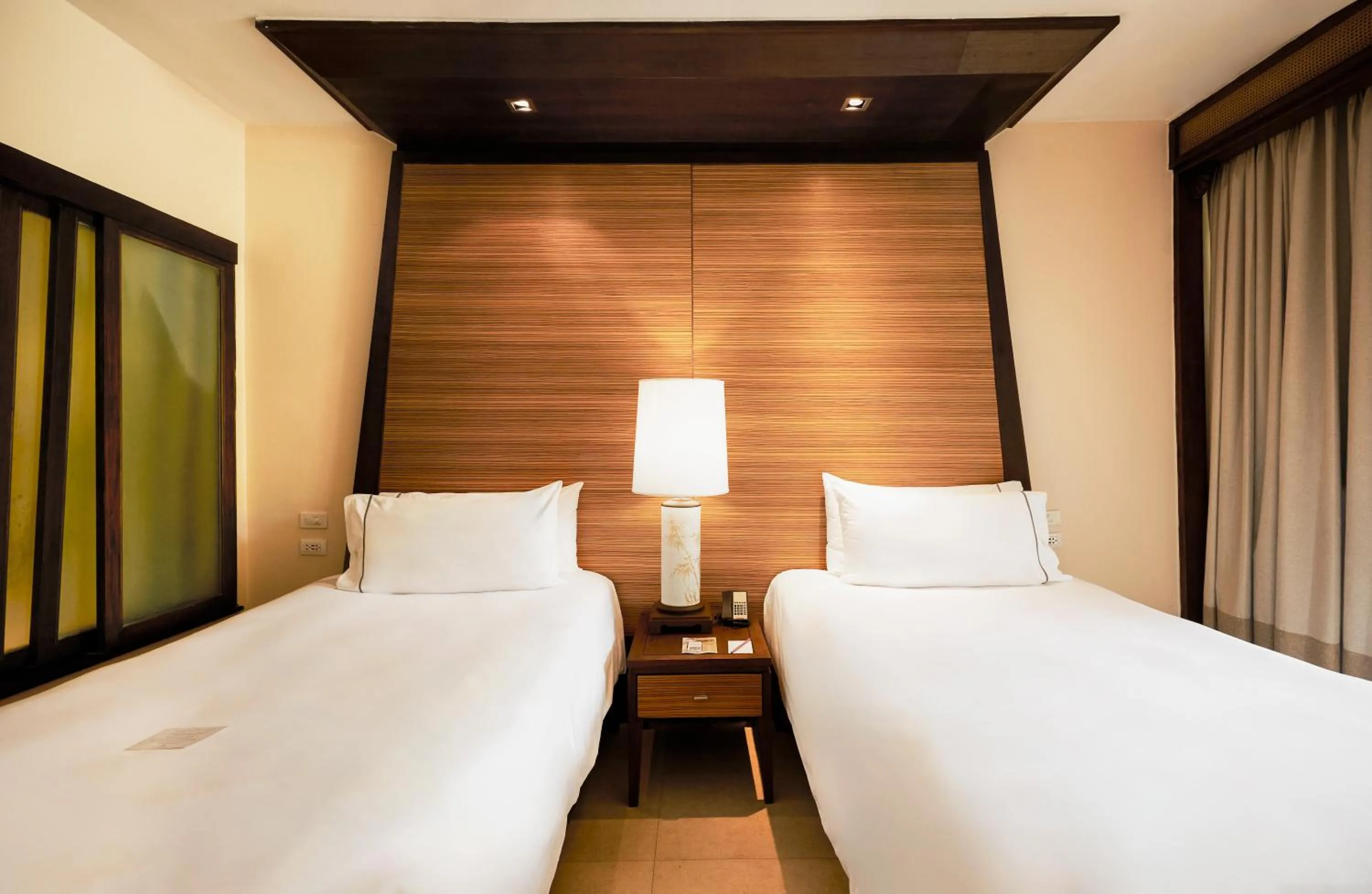 Bed in Siam Bayshore Resort Pattaya