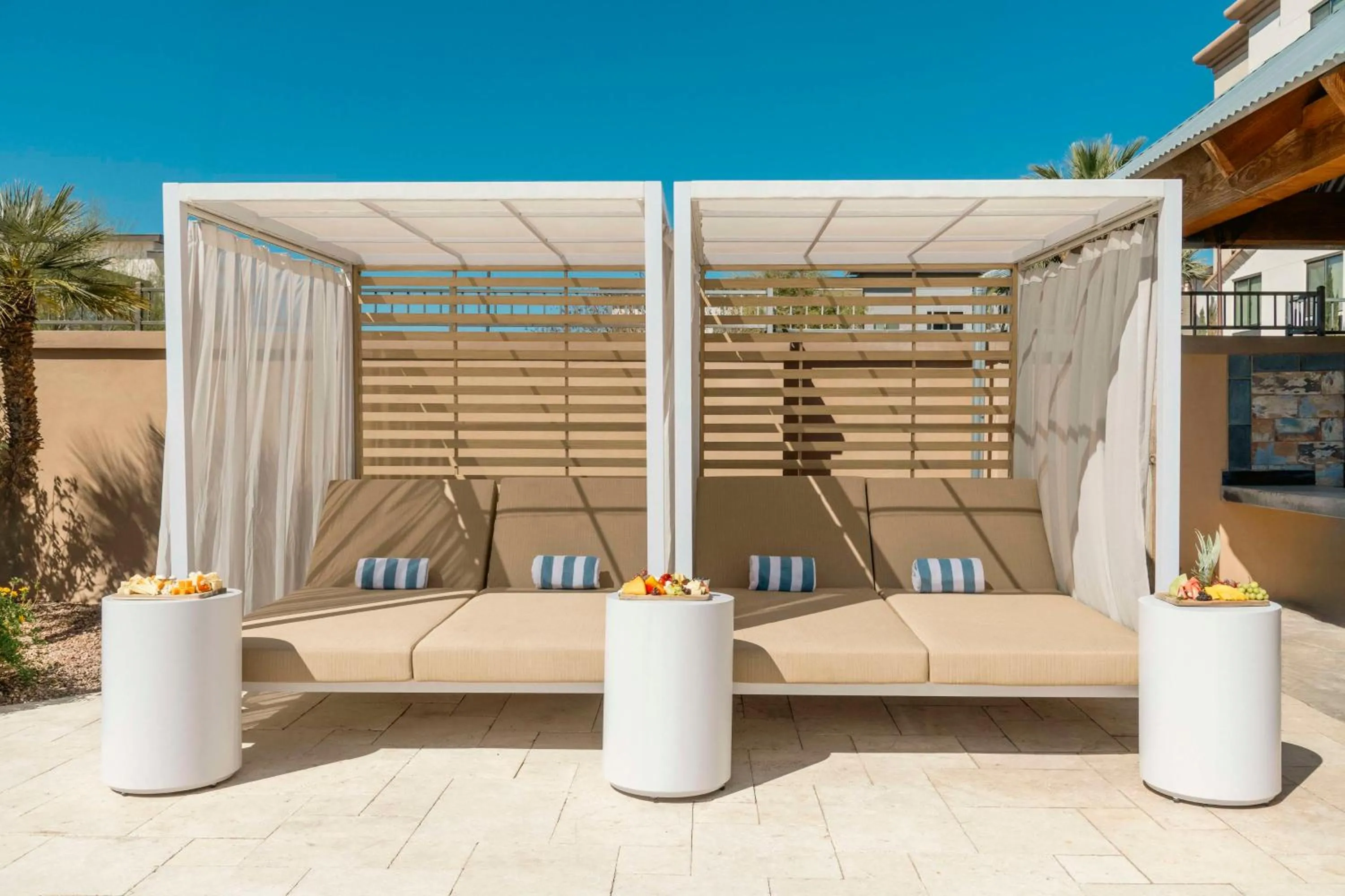 Pool view in DoubleTree by Hilton Phoenix-Gilbert