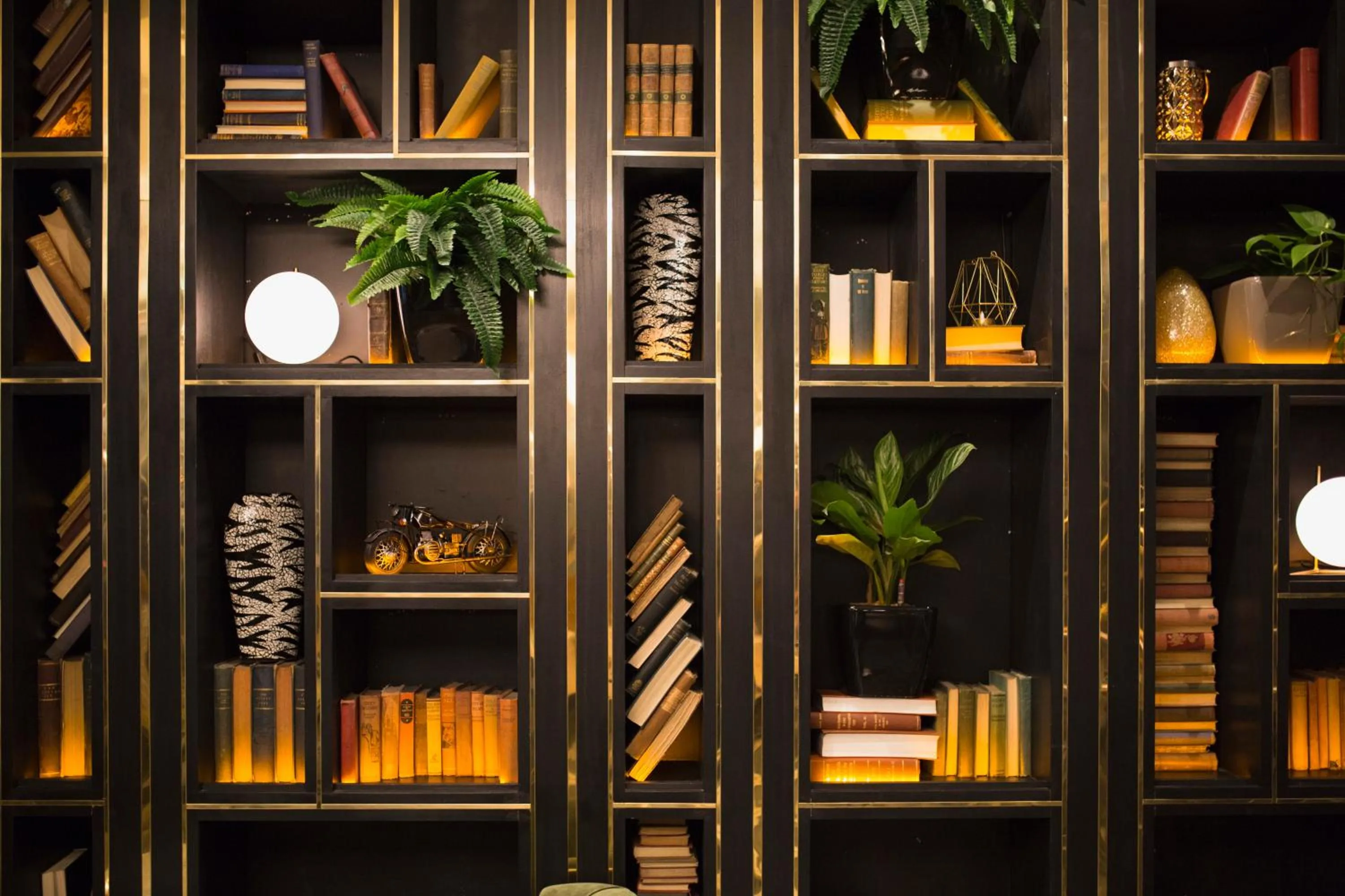 Library in Iveagh Garden Hotel