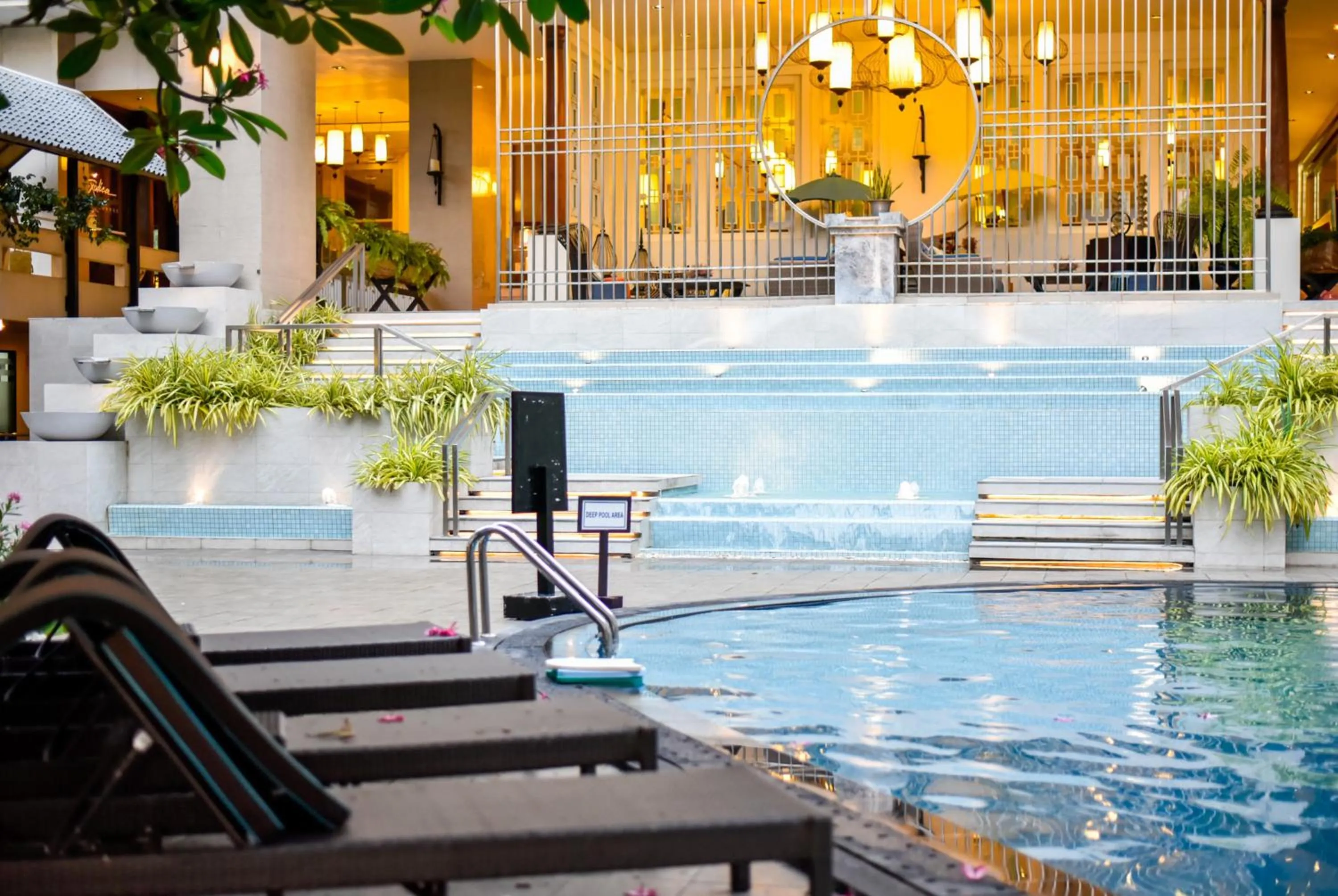 Swimming pool in The Bayview Hotel Pattaya