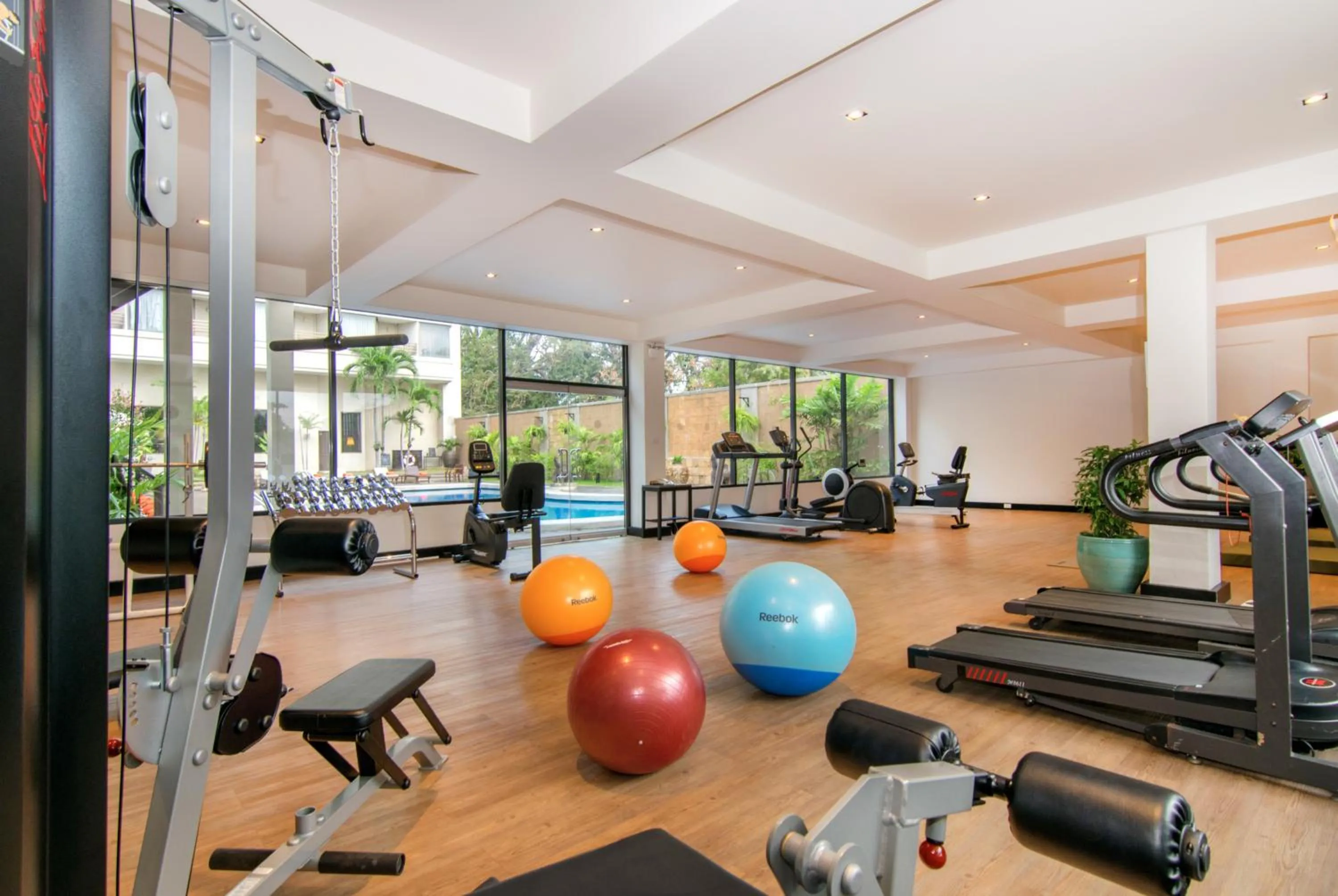 Fitness centre/facilities in The Bayview Hotel Pattaya