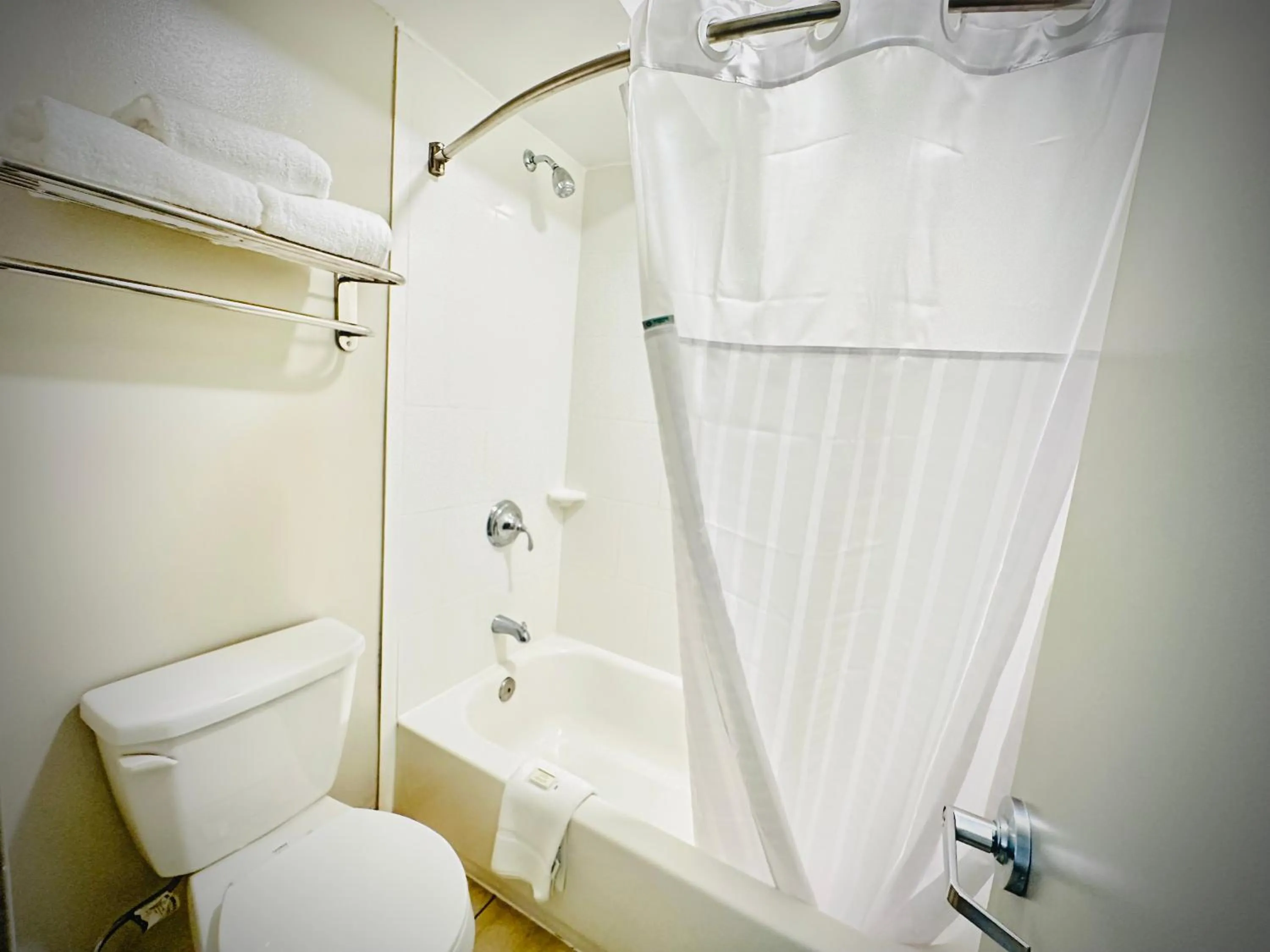 Shower in Days Inn by Wyndham WestEnd Alexandria,VA Washington DC Area