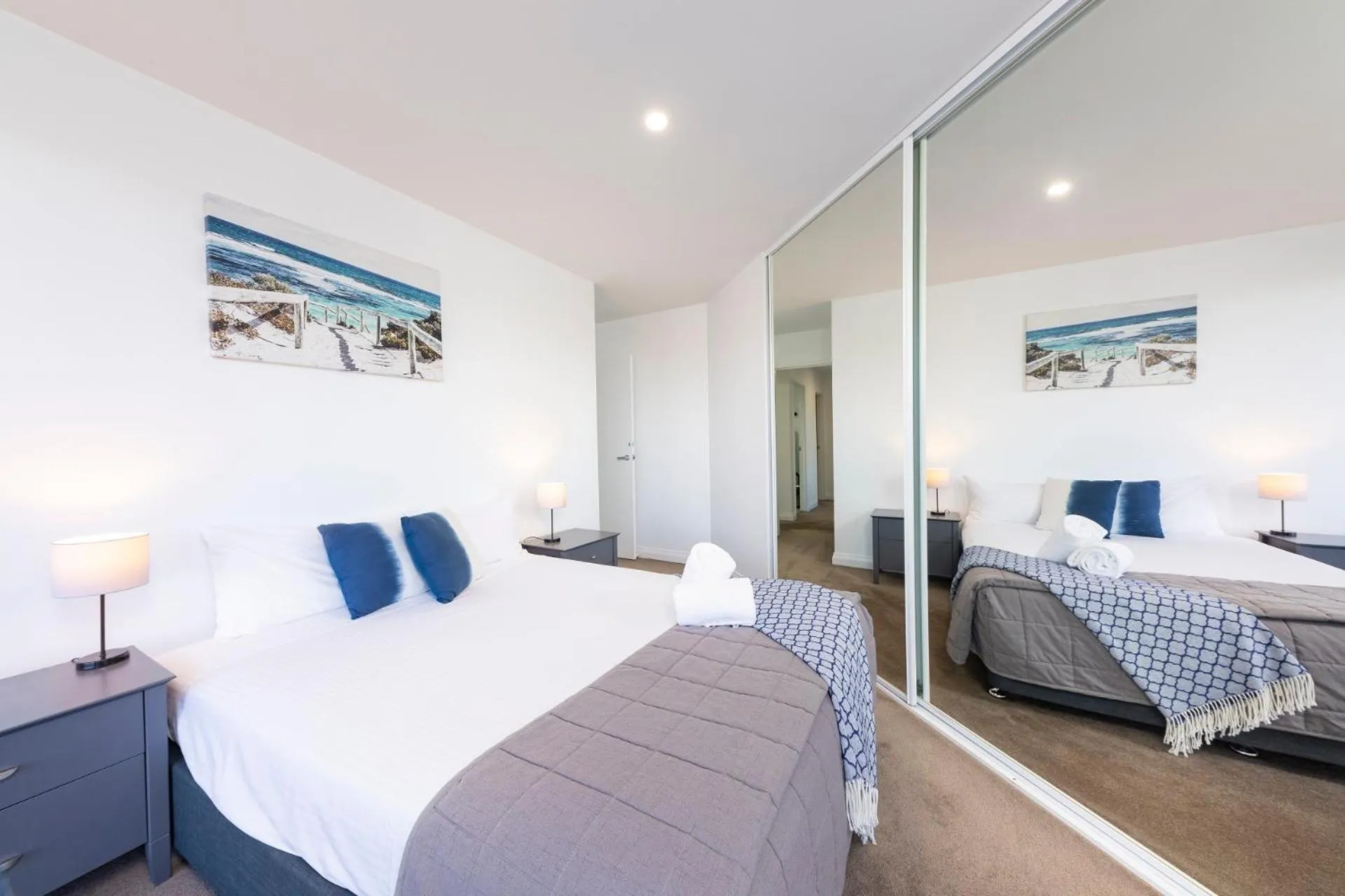 Bed in Sevan Apartments Forster