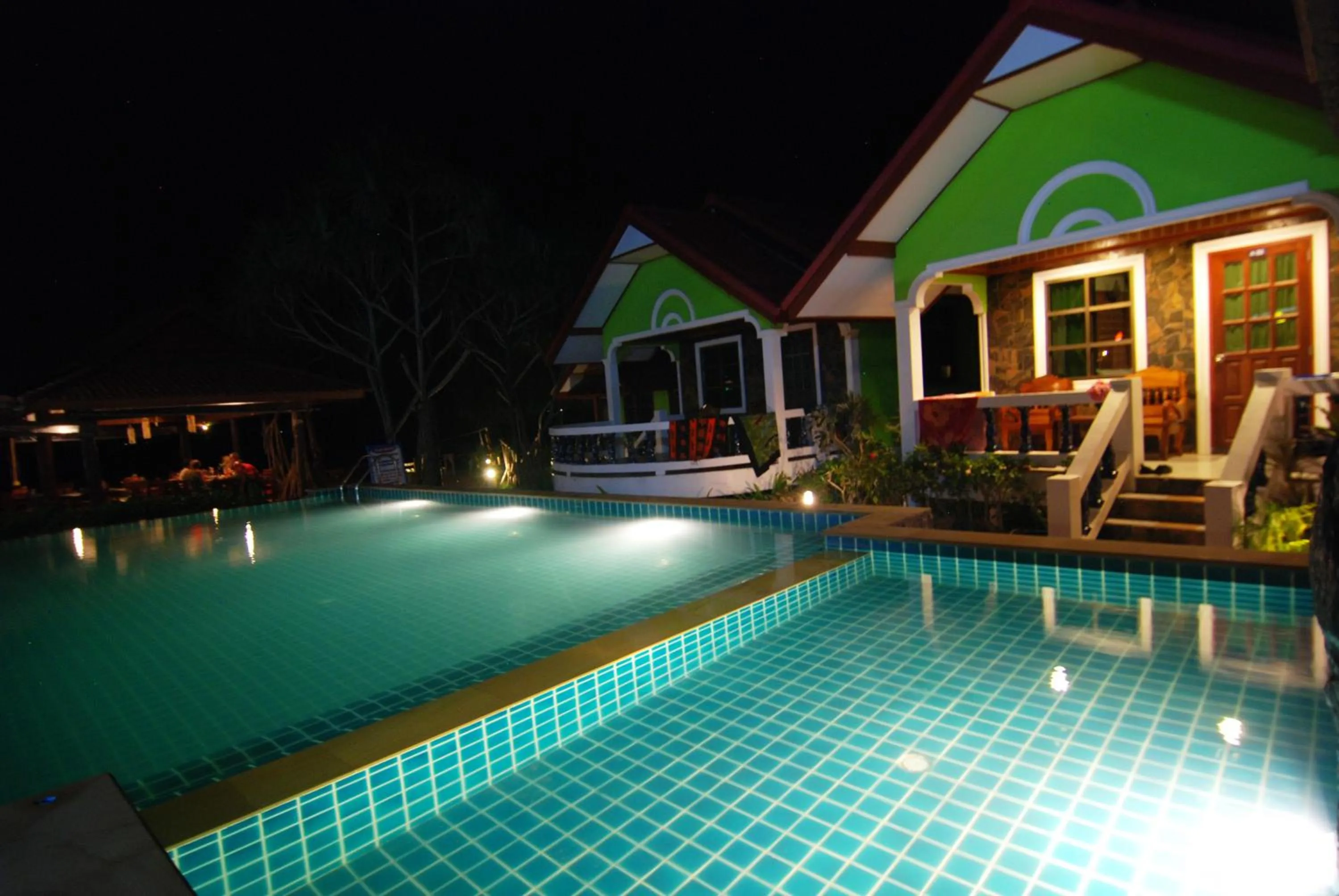 Swimming pool in Nature Beach Resort, Koh Lanta