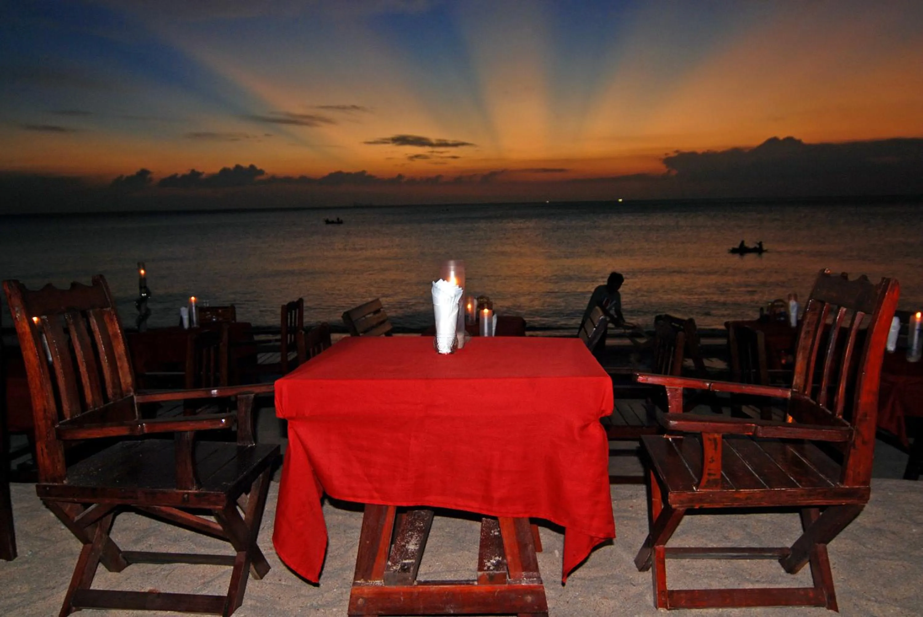 Restaurant/places to eat in Nature Beach Resort, Koh Lanta