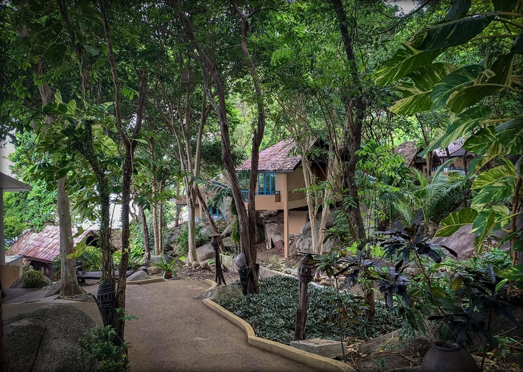 Natural landscape in Baan Hin Sai Resort & Spa