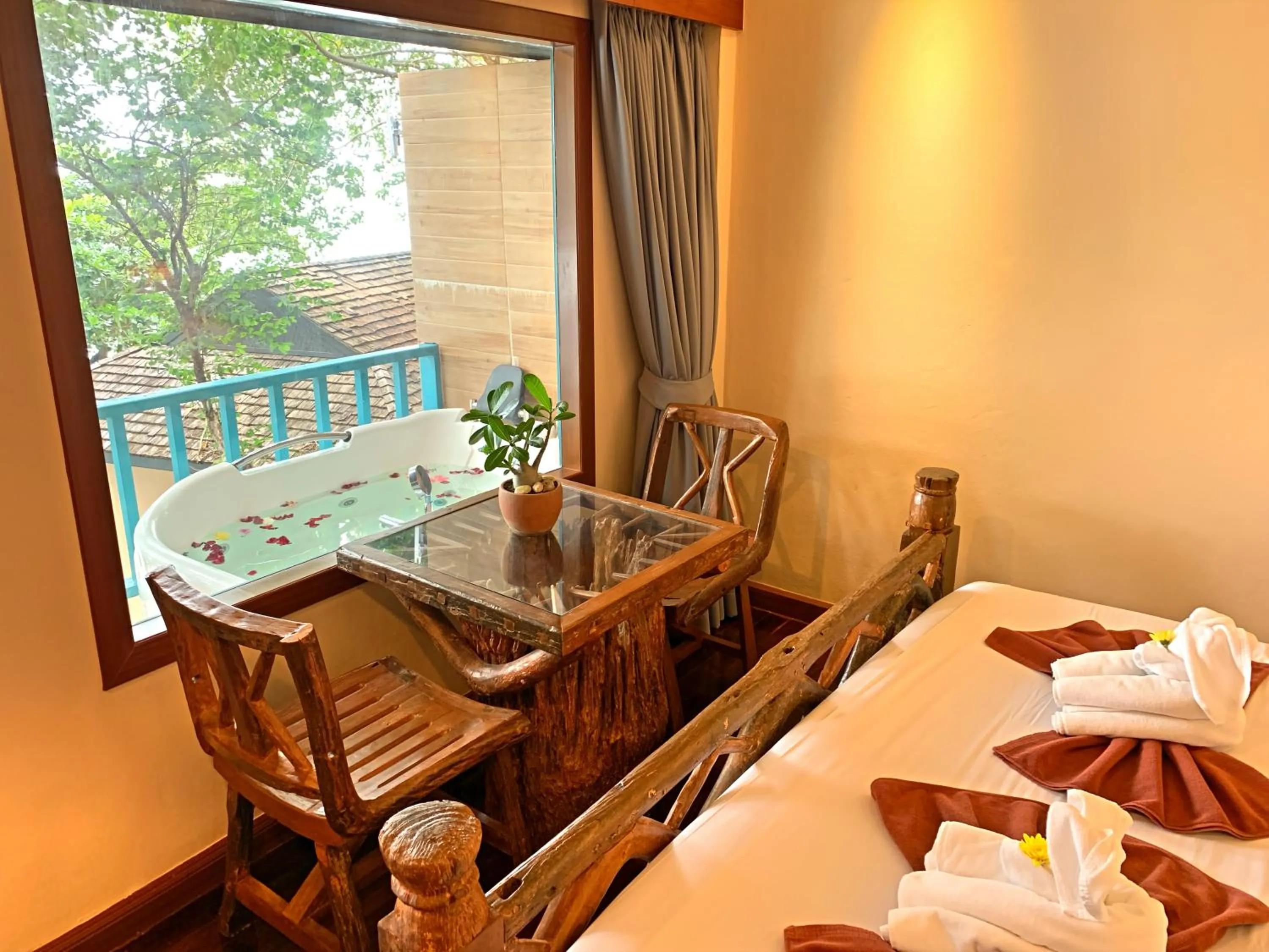 Balcony/Terrace in Baan Hin Sai Resort & Spa