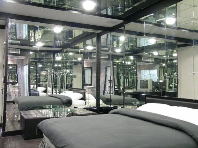 Bed in The Adventure Hotel