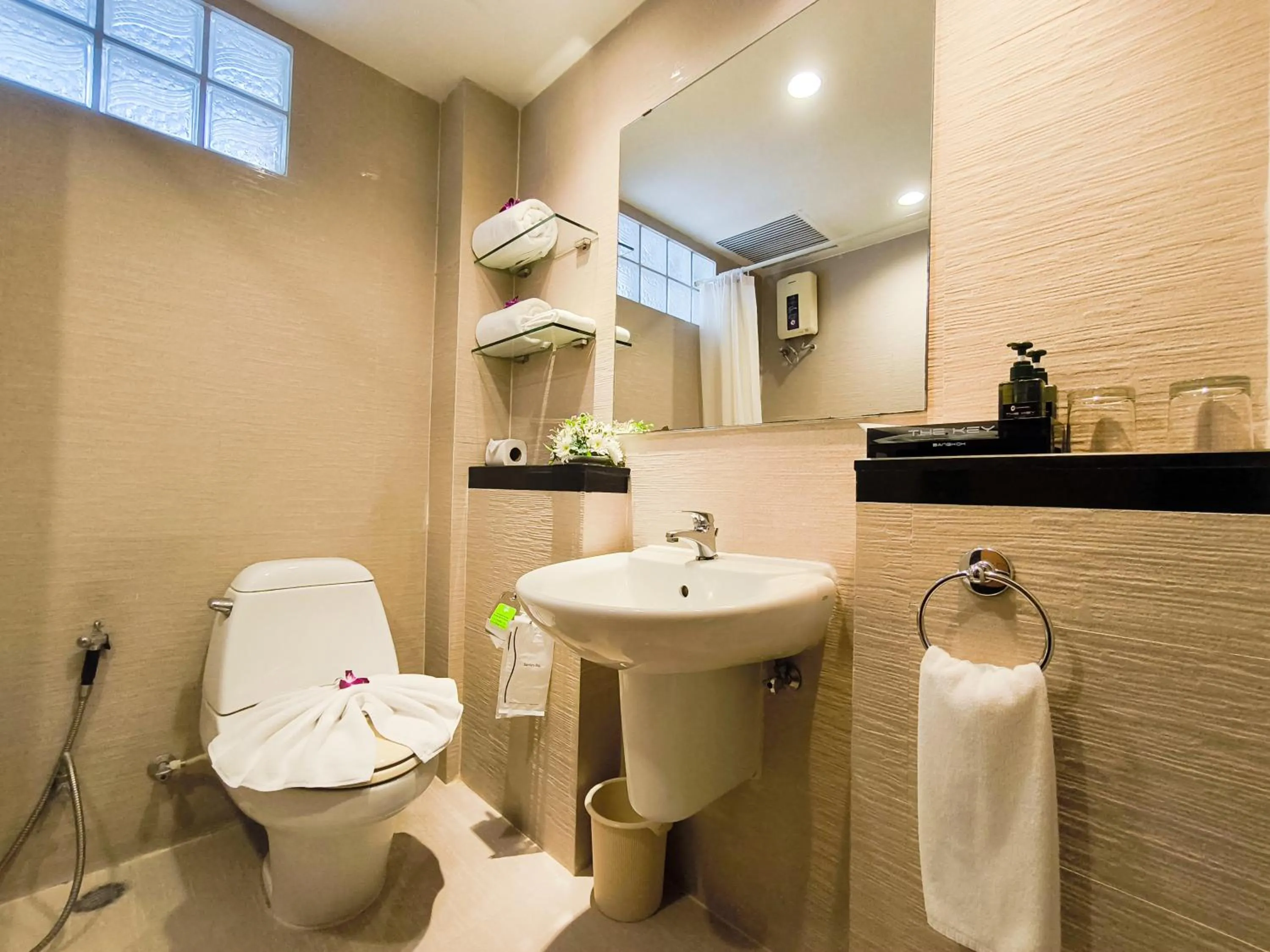 Toilet in The Key Bangkok Hotel