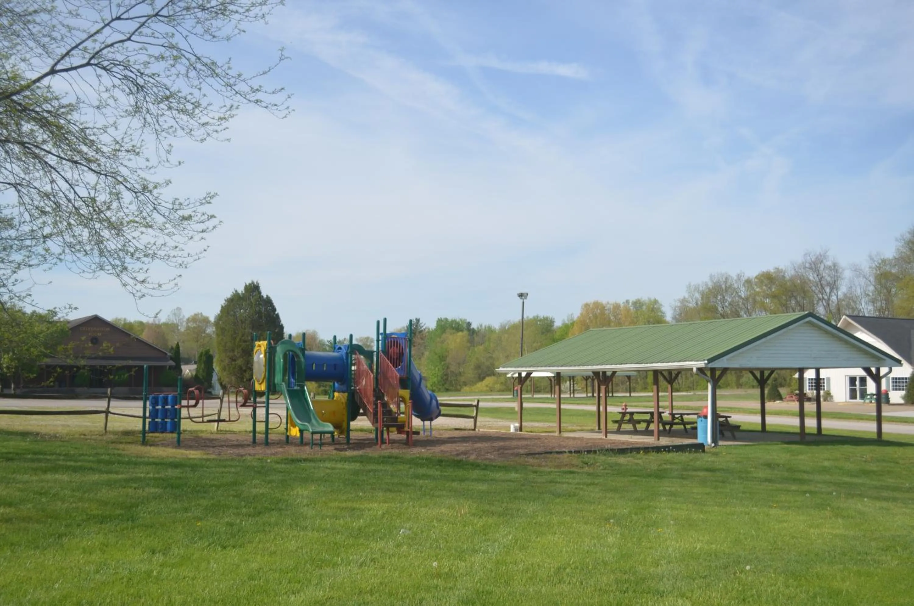 Children play ground in Santa's Lodge