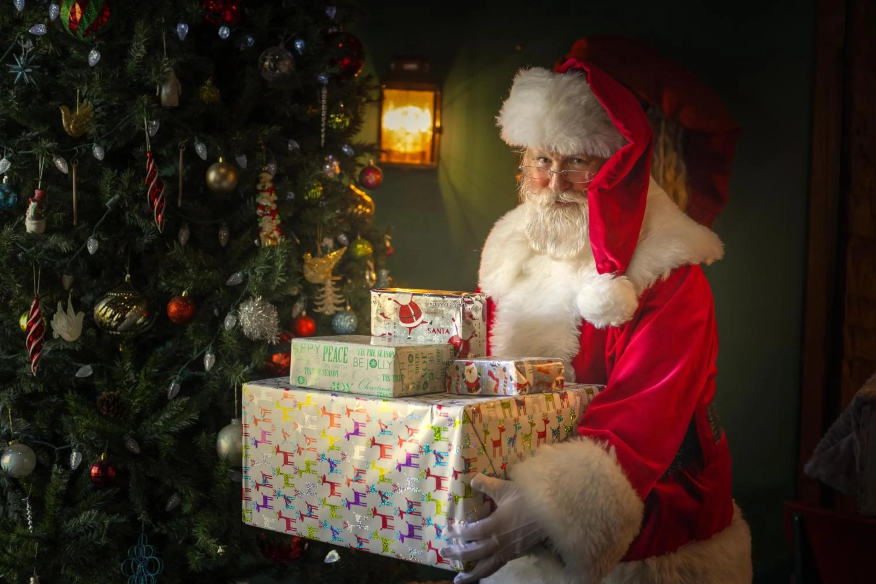 Lobby or reception in Santa's Lodge