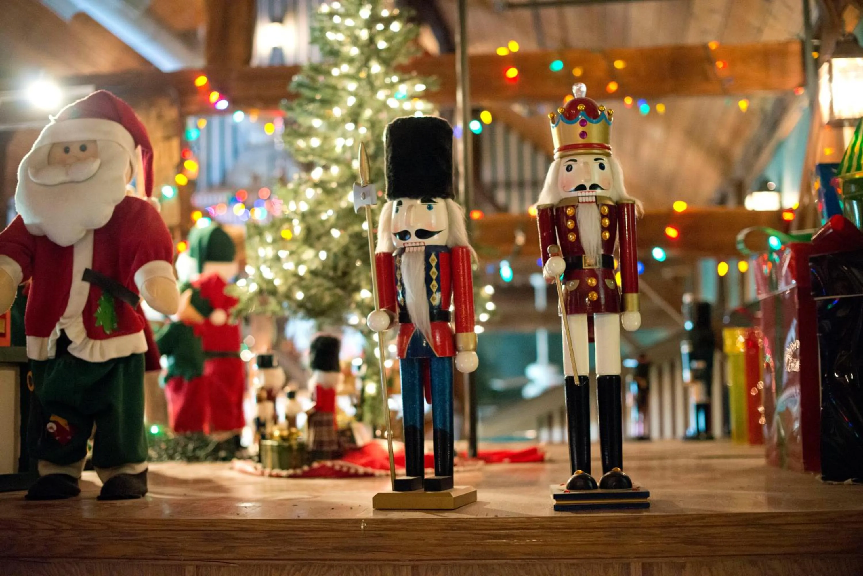 Lobby or reception in Santa's Lodge
