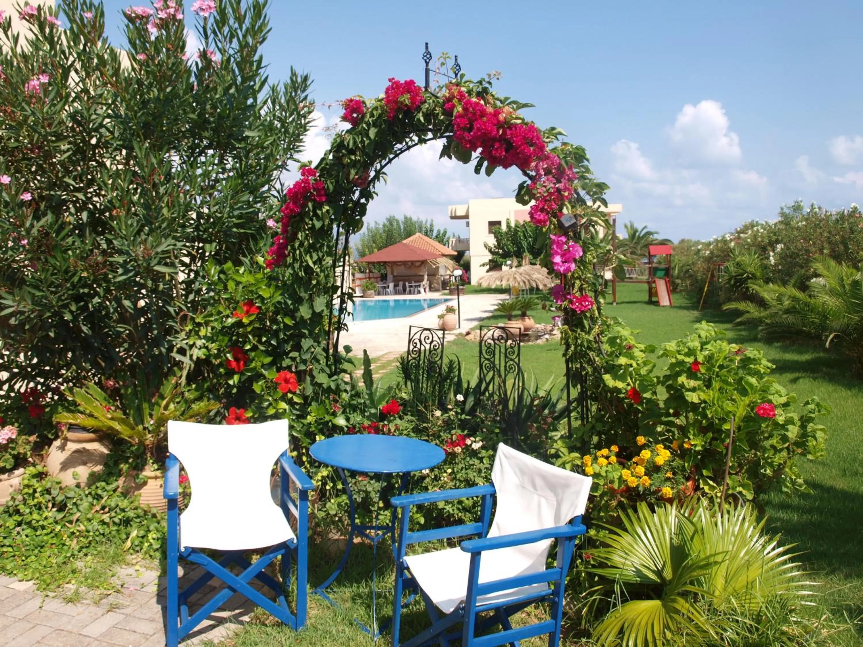 Decorative detail in Villa Rita Apartments A