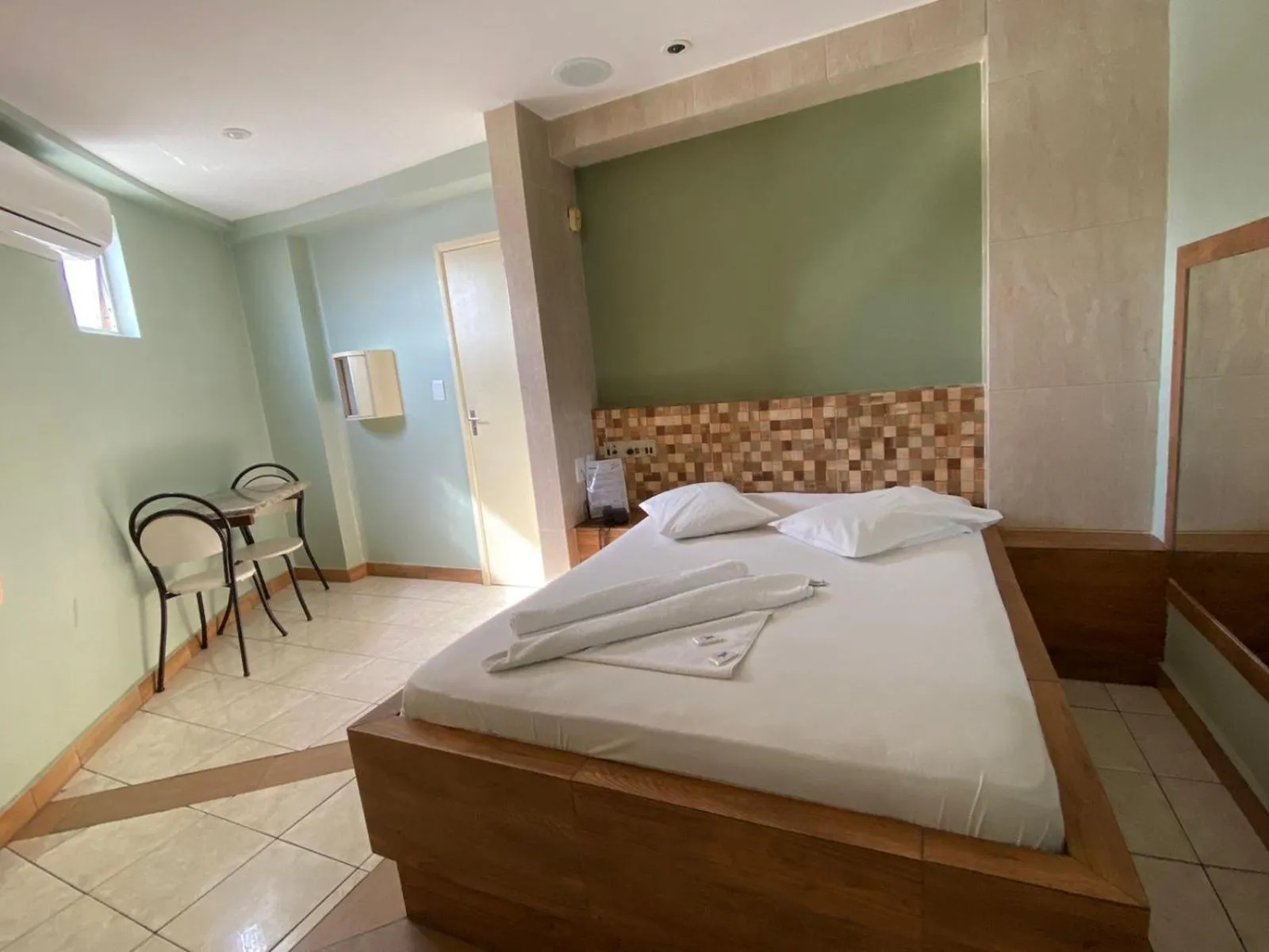 Bed in Hotel Novo Plano