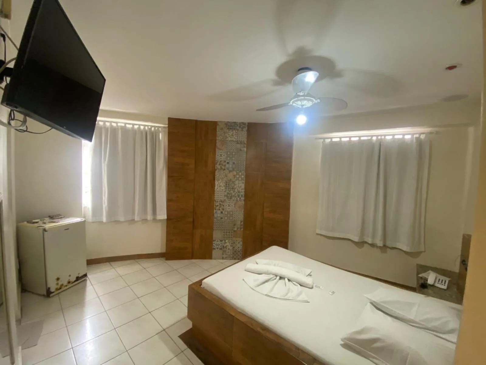 Bed in Hotel Novo Plano