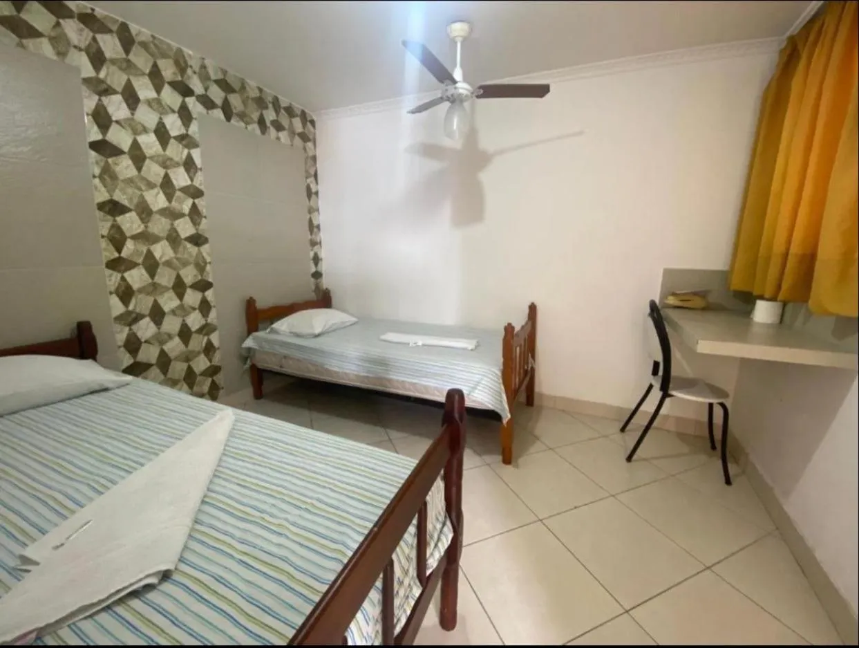 Bed in Hotel Novo Plano