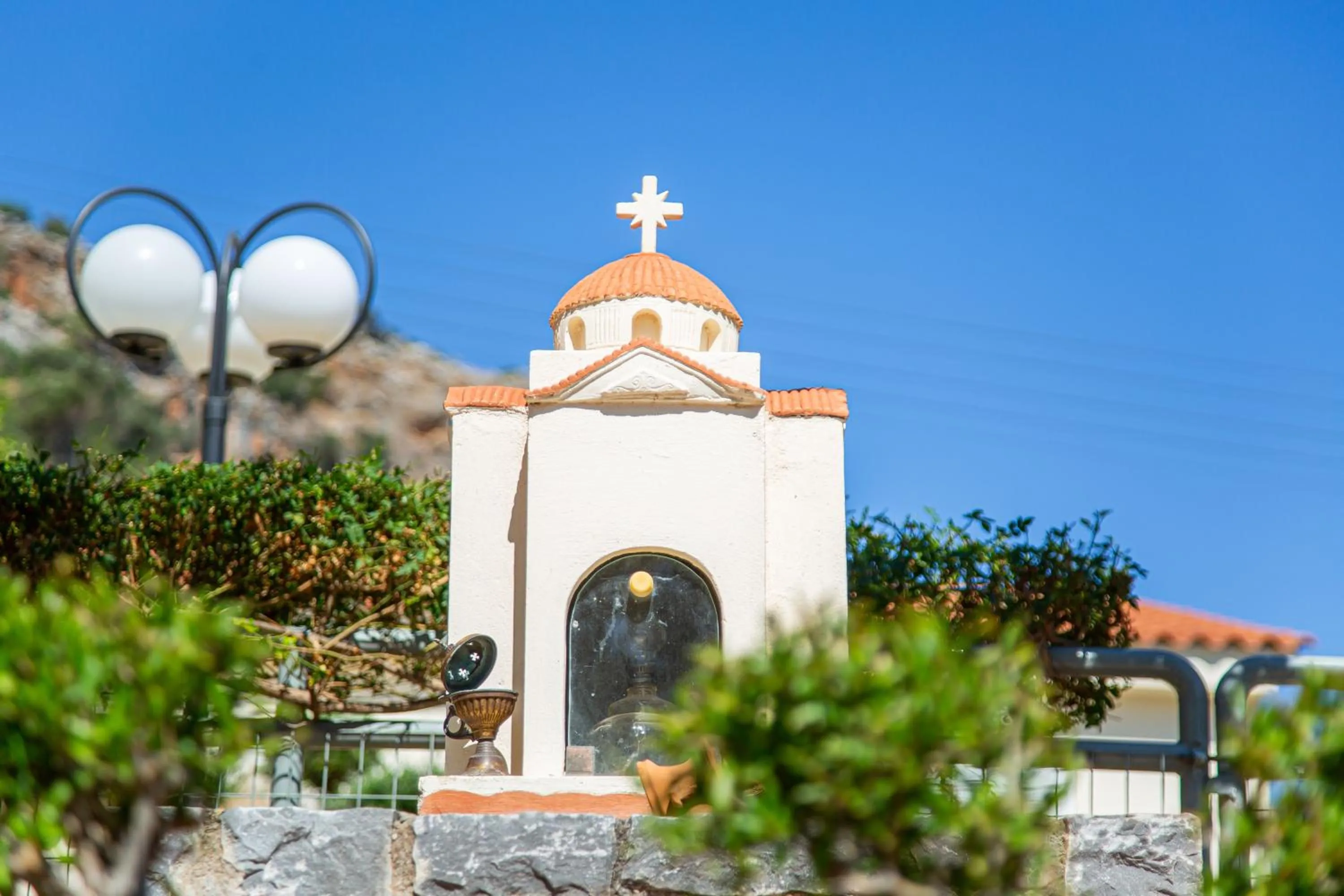 Decorative detail in Villa Mare Monte ApartHotel