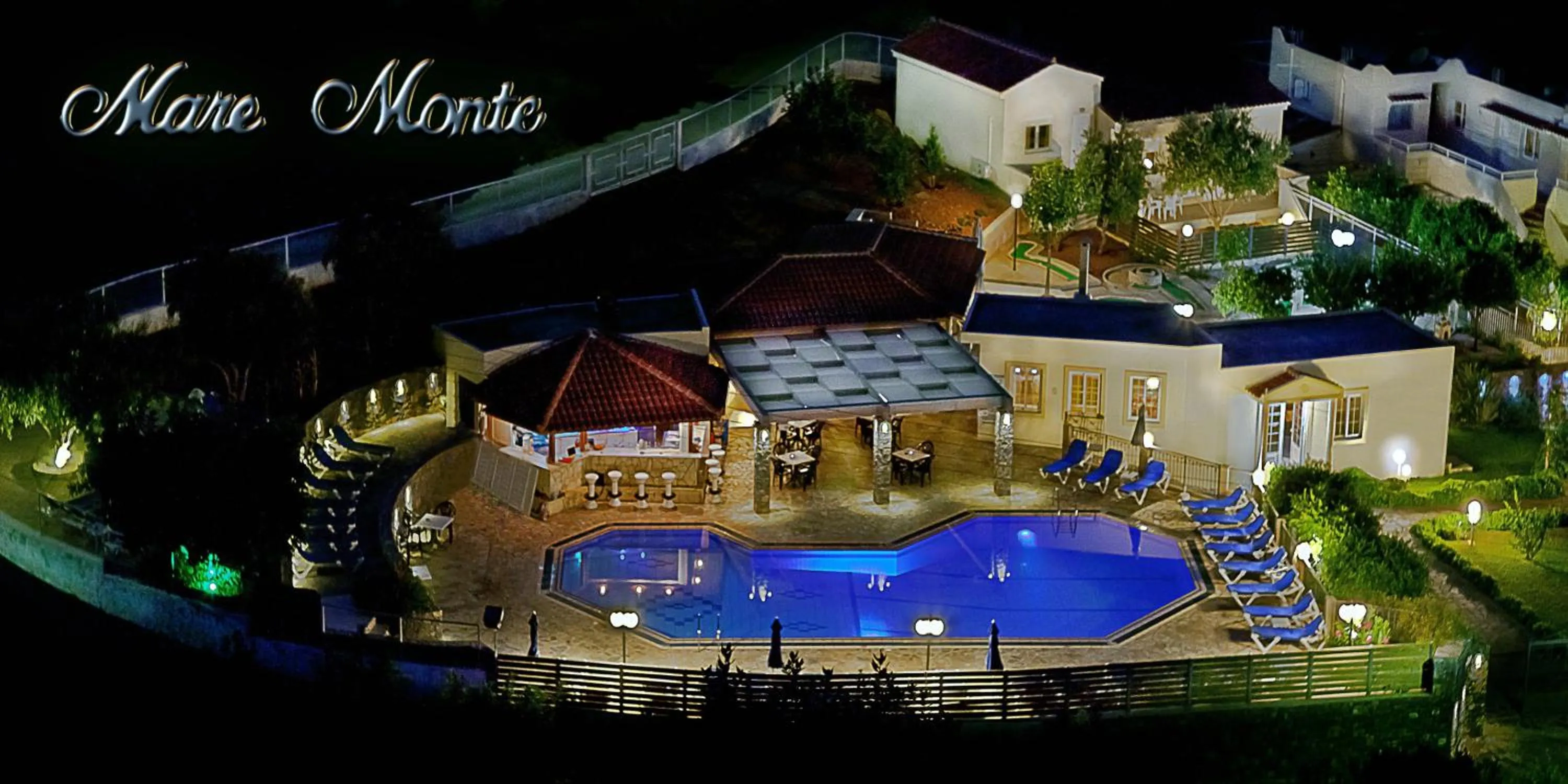 Bird's eye view in Villa Mare Monte ApartHotel