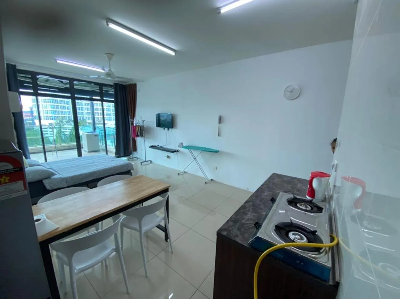 Living room, Bed in Vista Alam Serviced Apartment iCity IDCC SACC PKNS UiTM MSU Avisena
