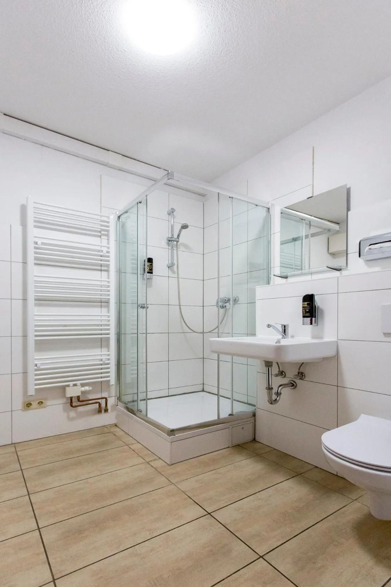 Bathroom in Hotel-Pension ODIN