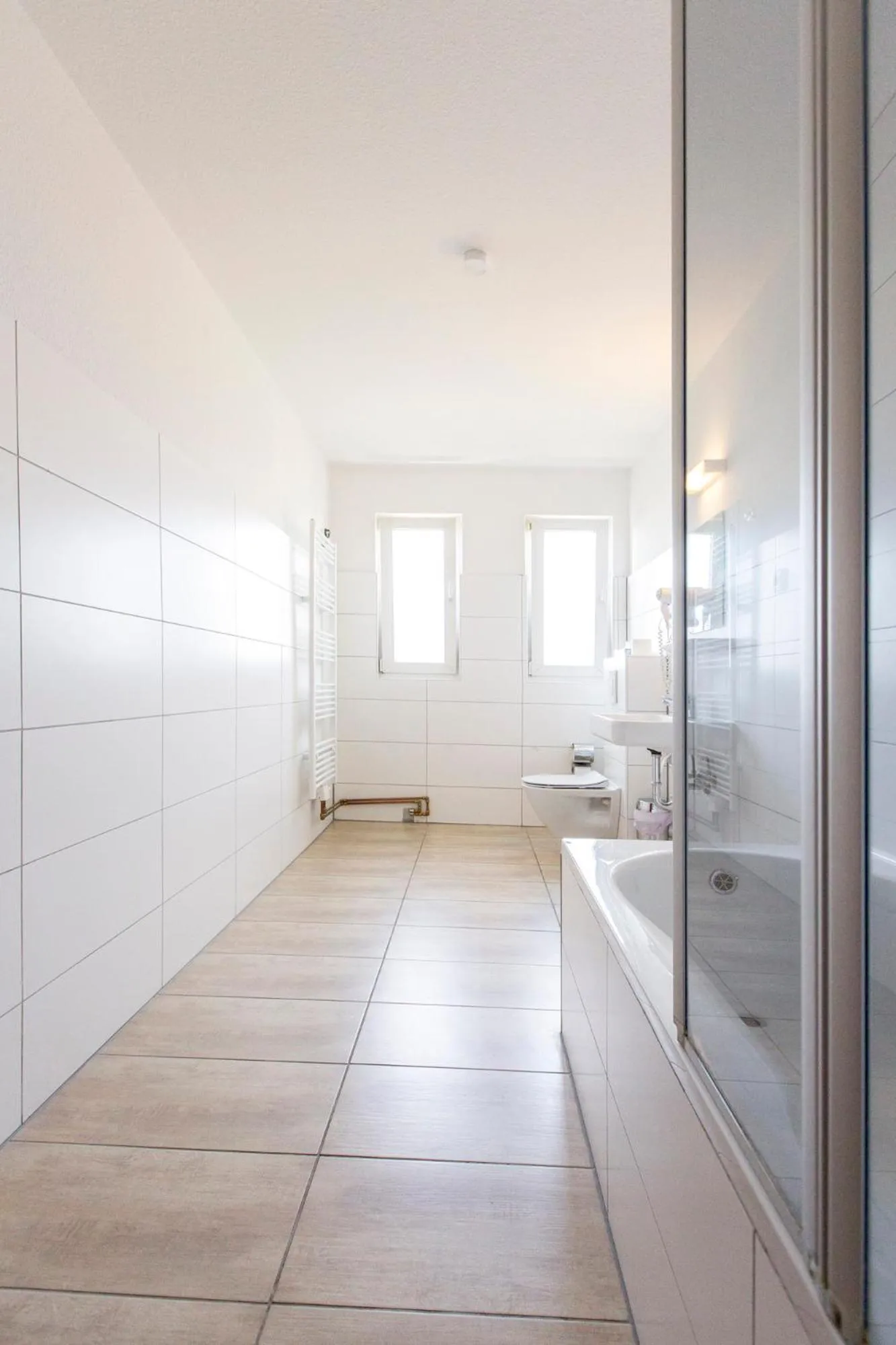 Bathroom in Hotel-Pension ODIN