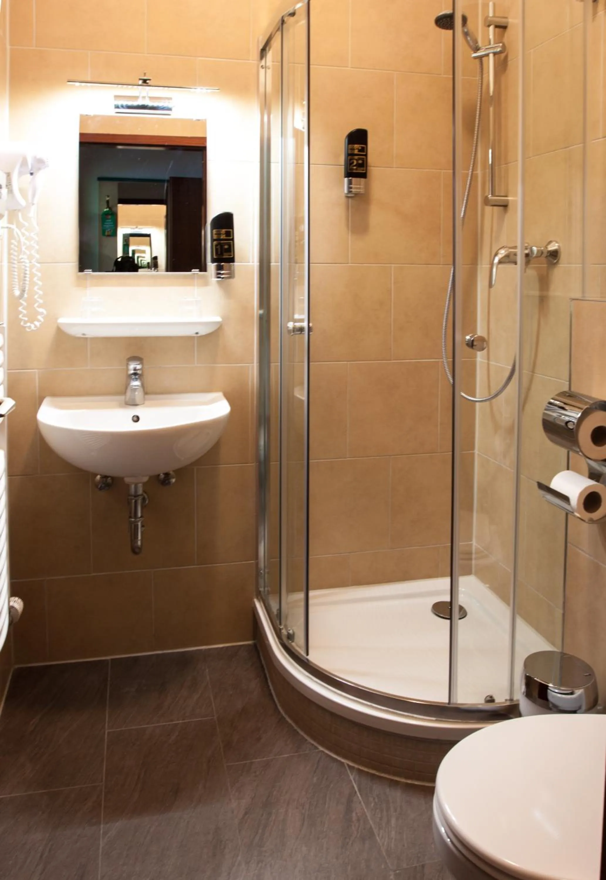 Bathroom in Hotel-Pension ODIN