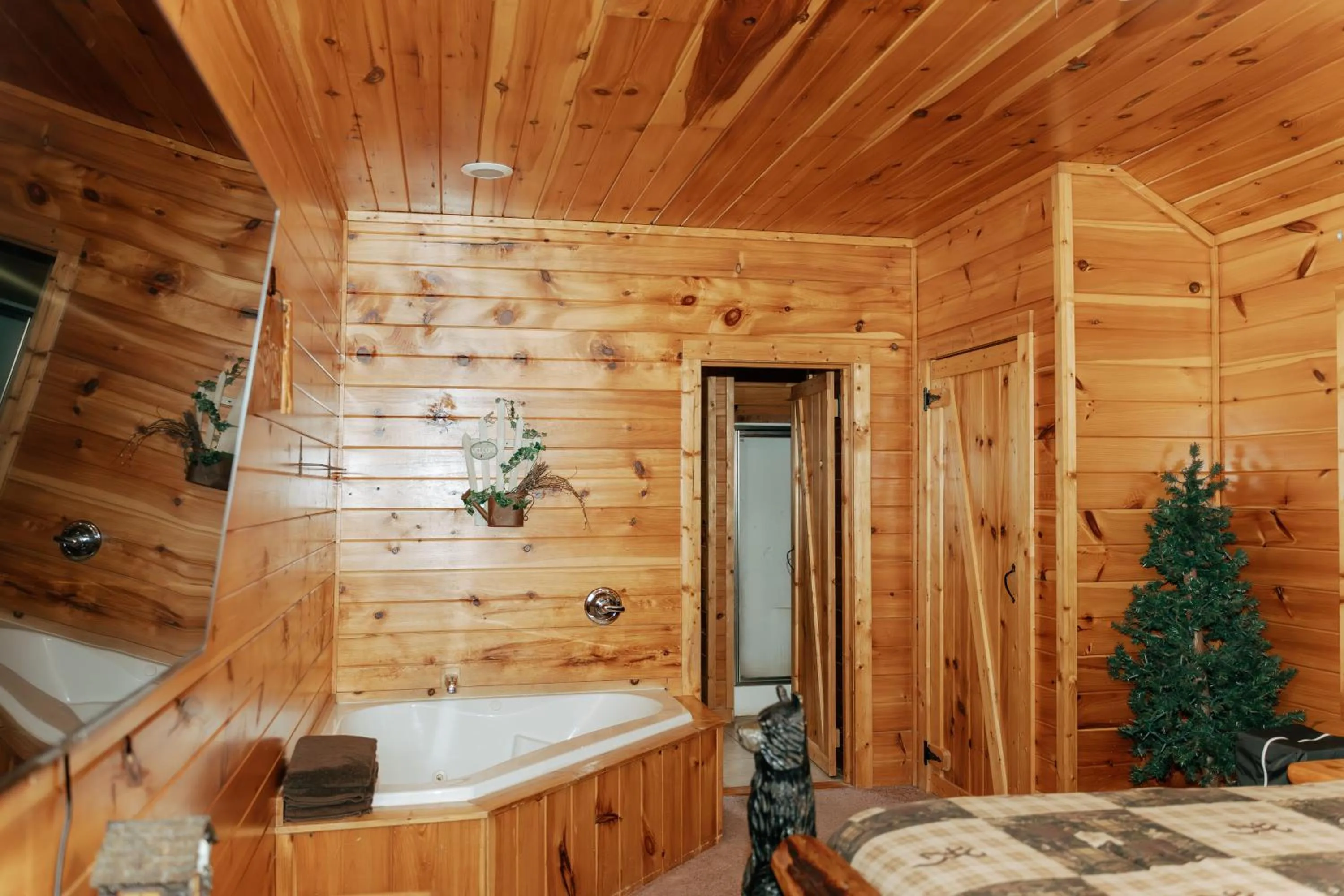 Shower in Mountain Seclusion