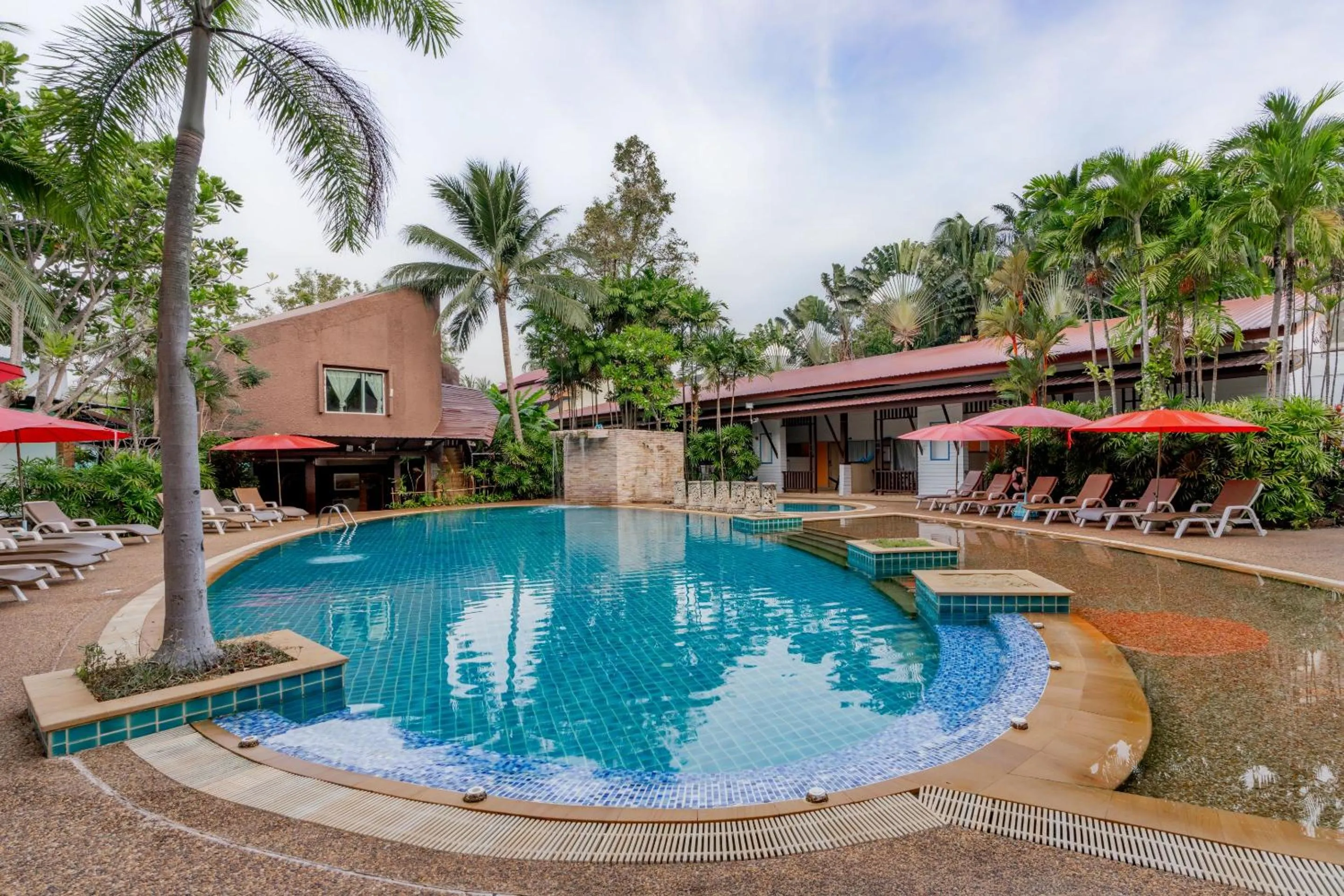 Swimming pool in Ao Nang Timber House