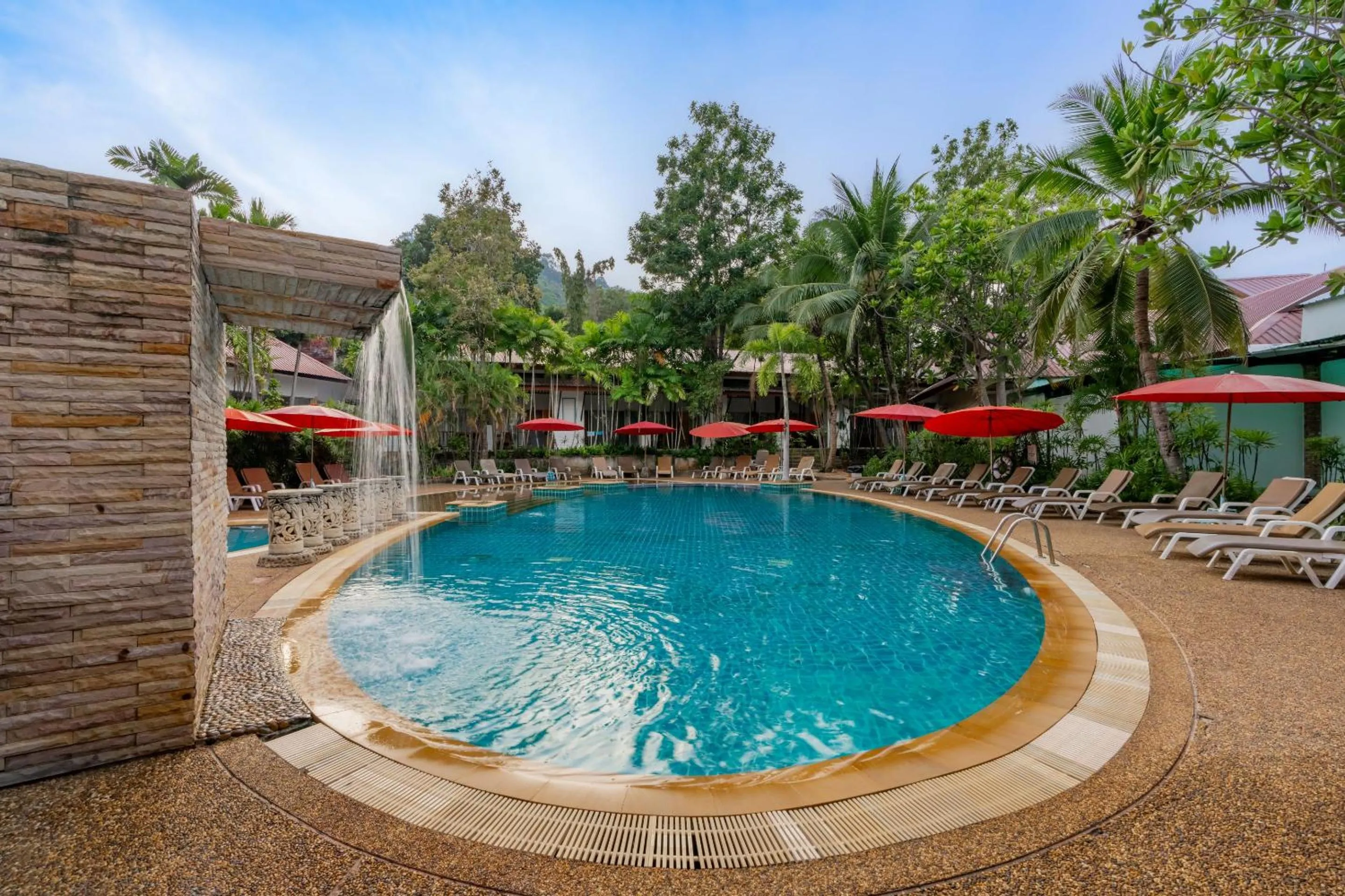 Swimming pool in Ao Nang Timber House