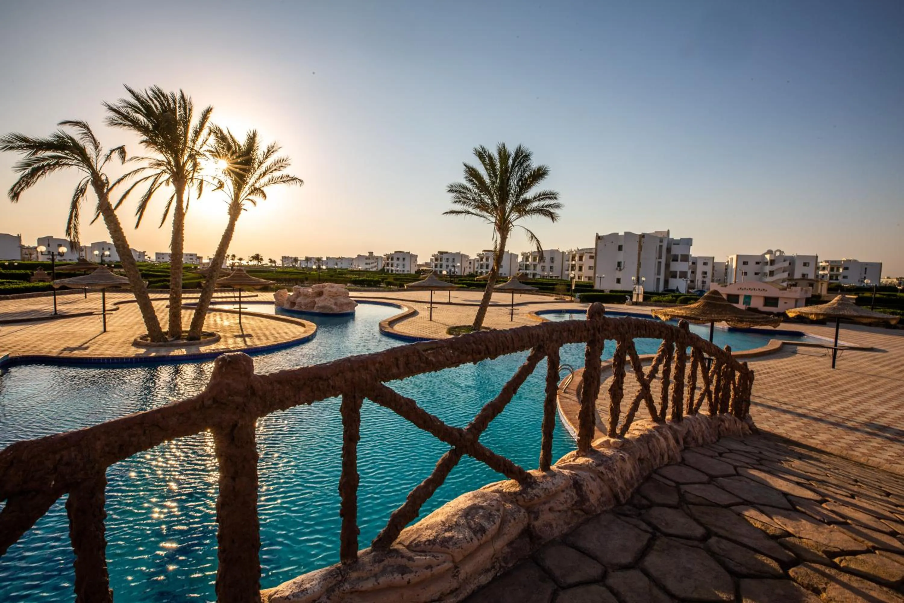 Swimming pool in Golden Beach 1 Ras Sedr