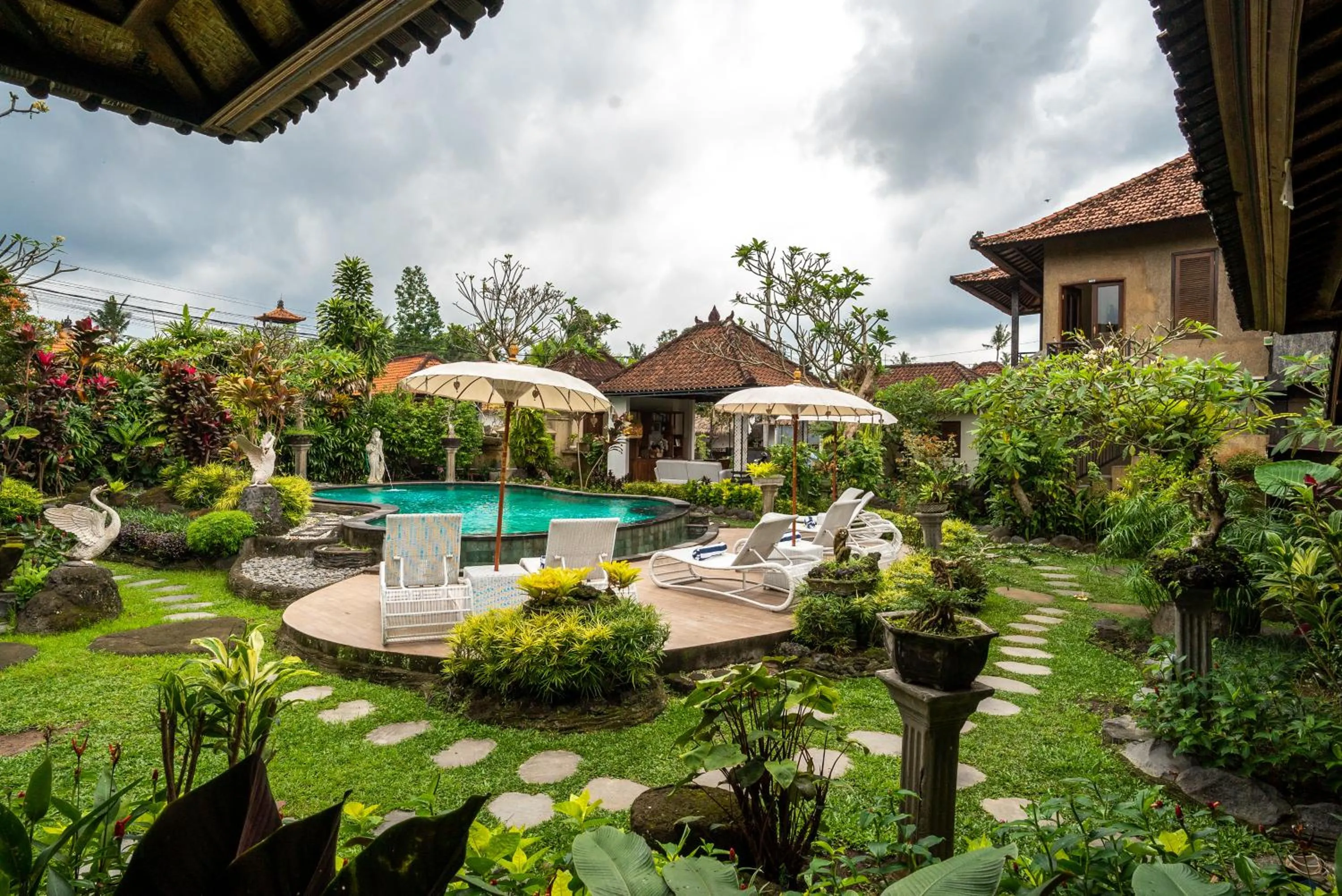 Garden in Capung Cottages