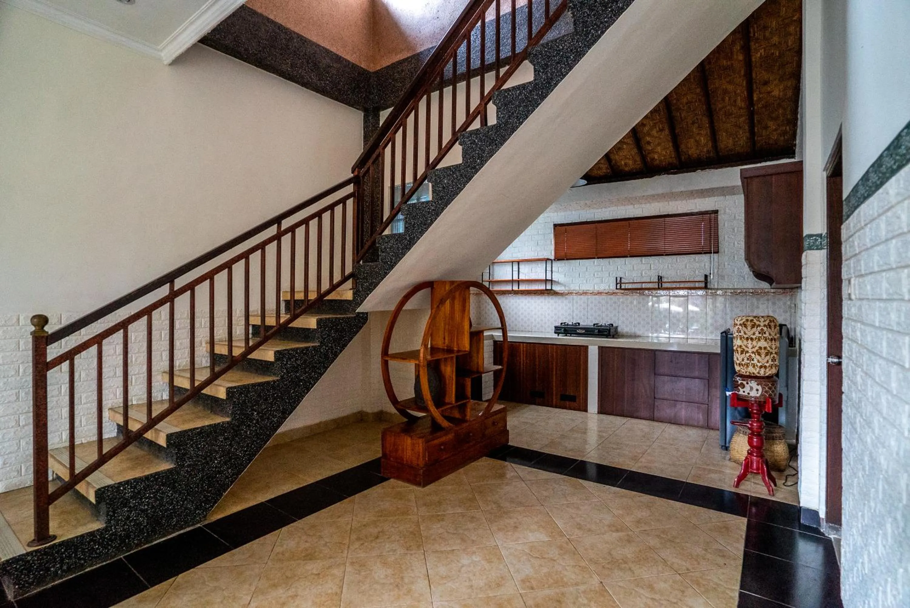 Kitchen or kitchenette in Capung Cottages