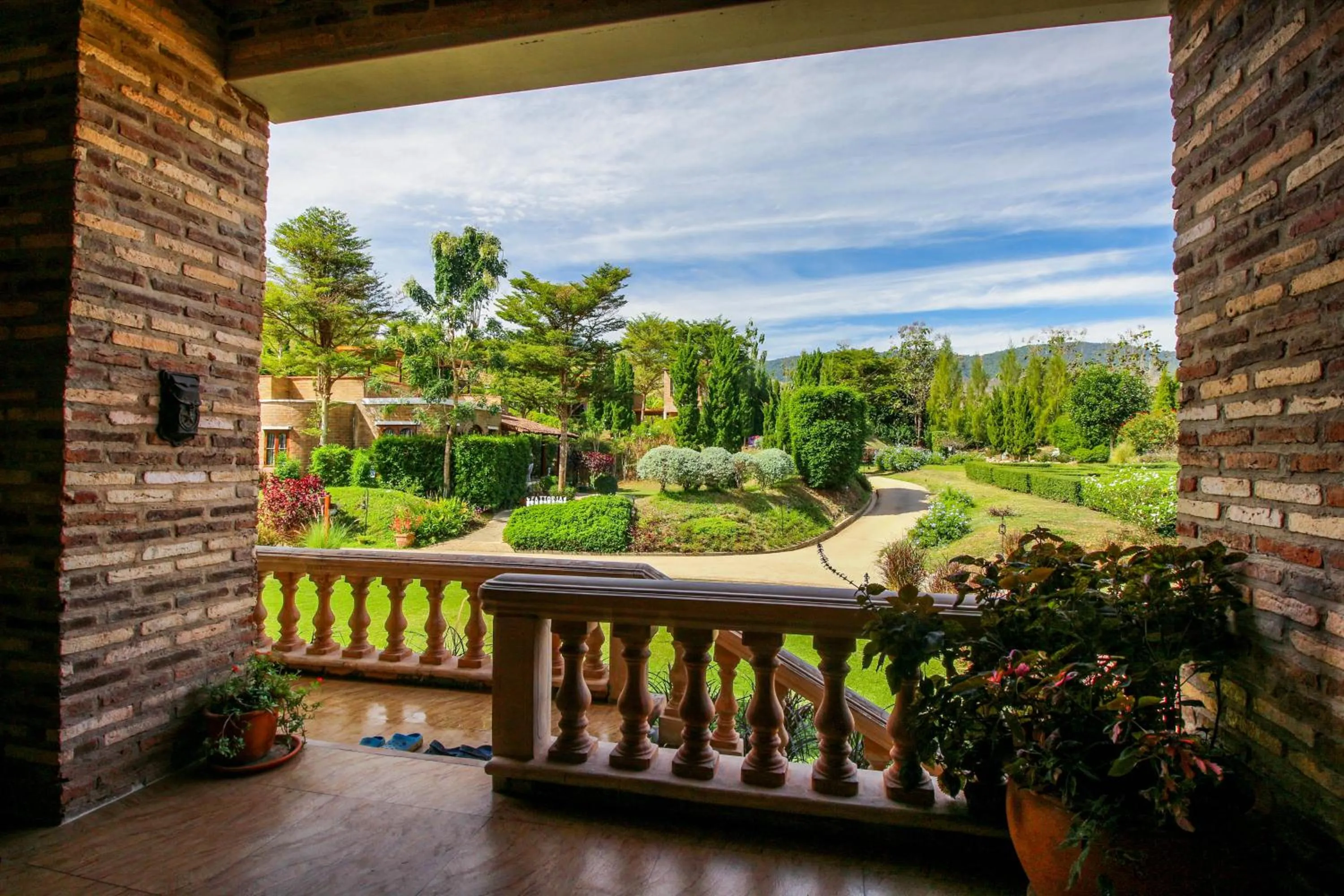 Balcony/Terrace in La Toscana