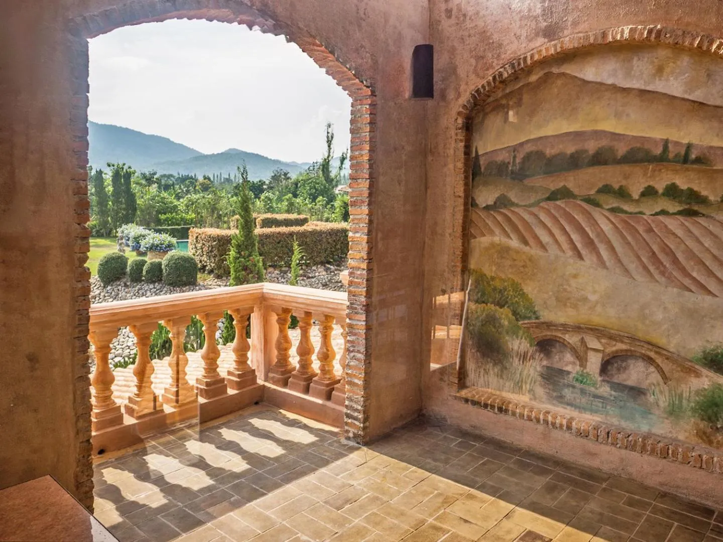 Balcony/Terrace in La Toscana