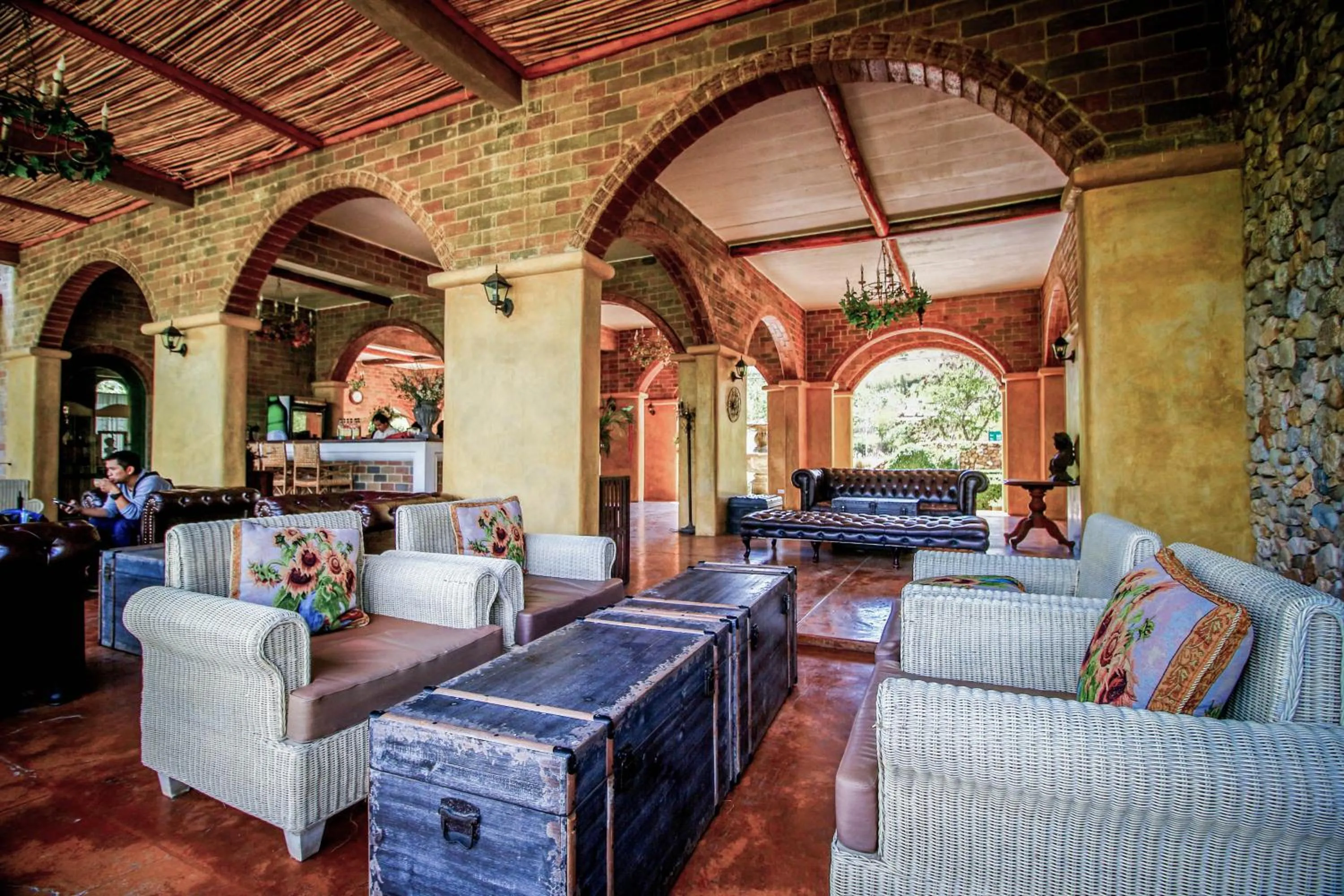 Lobby or reception in La Toscana